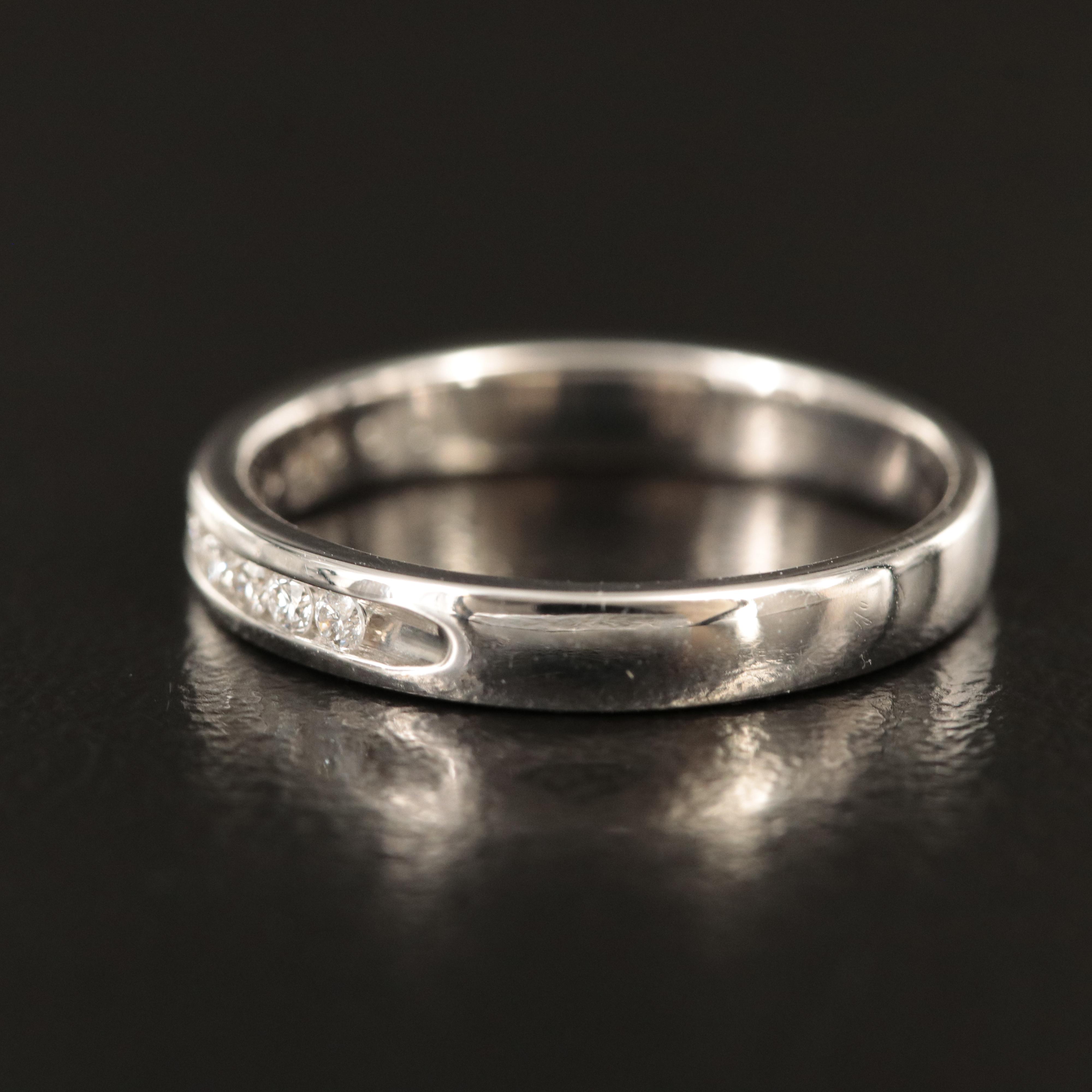 Ben Bridge 14K 0.20 CTW Diamond Channel Band