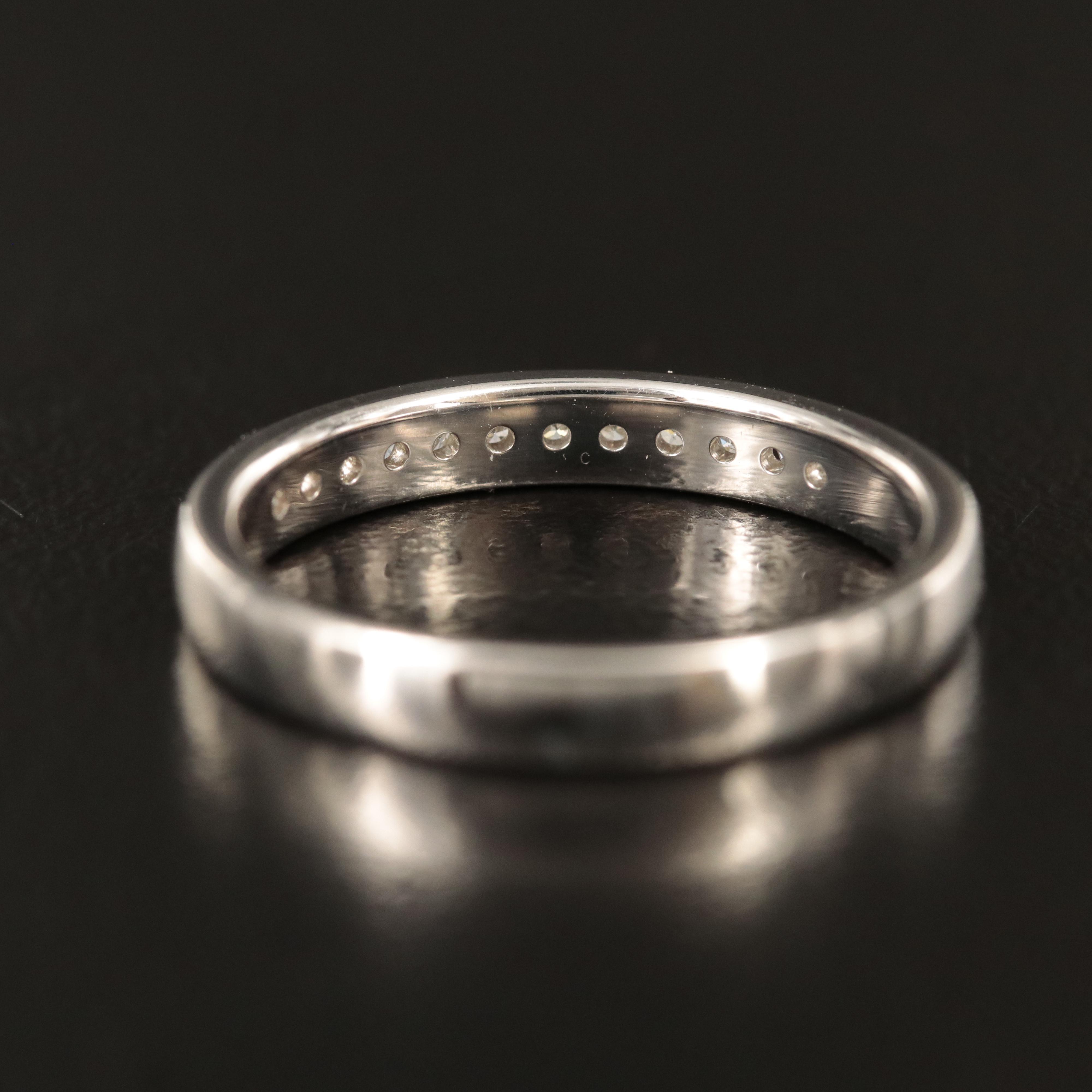 Ben Bridge 14K 0.20 CTW Diamond Channel Band