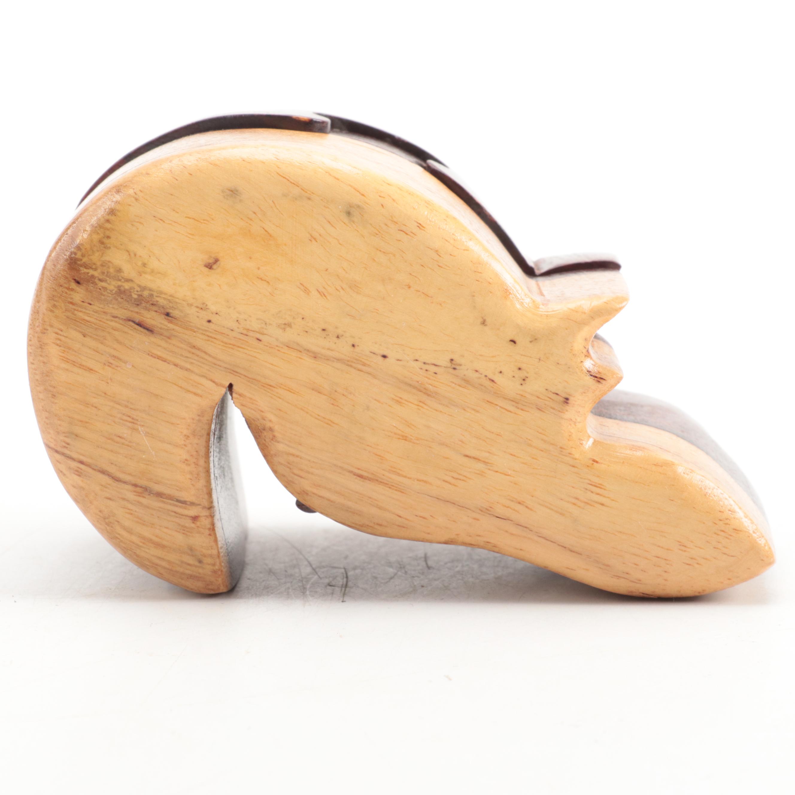 Clay and Ceramic Marbles with Sterling Silver Thimble, Puzzle Box and More