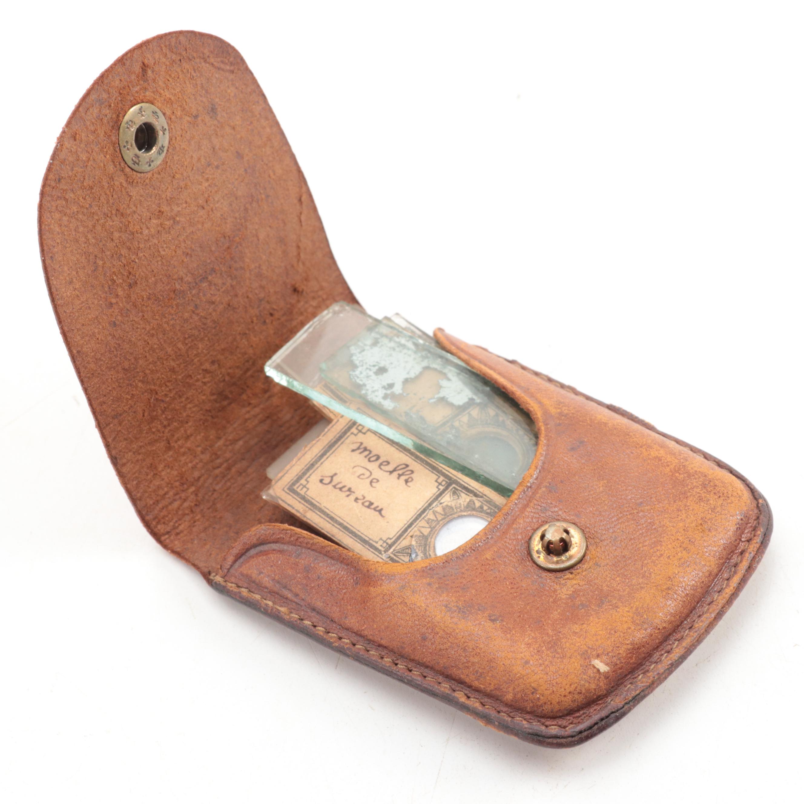 Clay and Ceramic Marbles with Sterling Silver Thimble, Puzzle Box and More