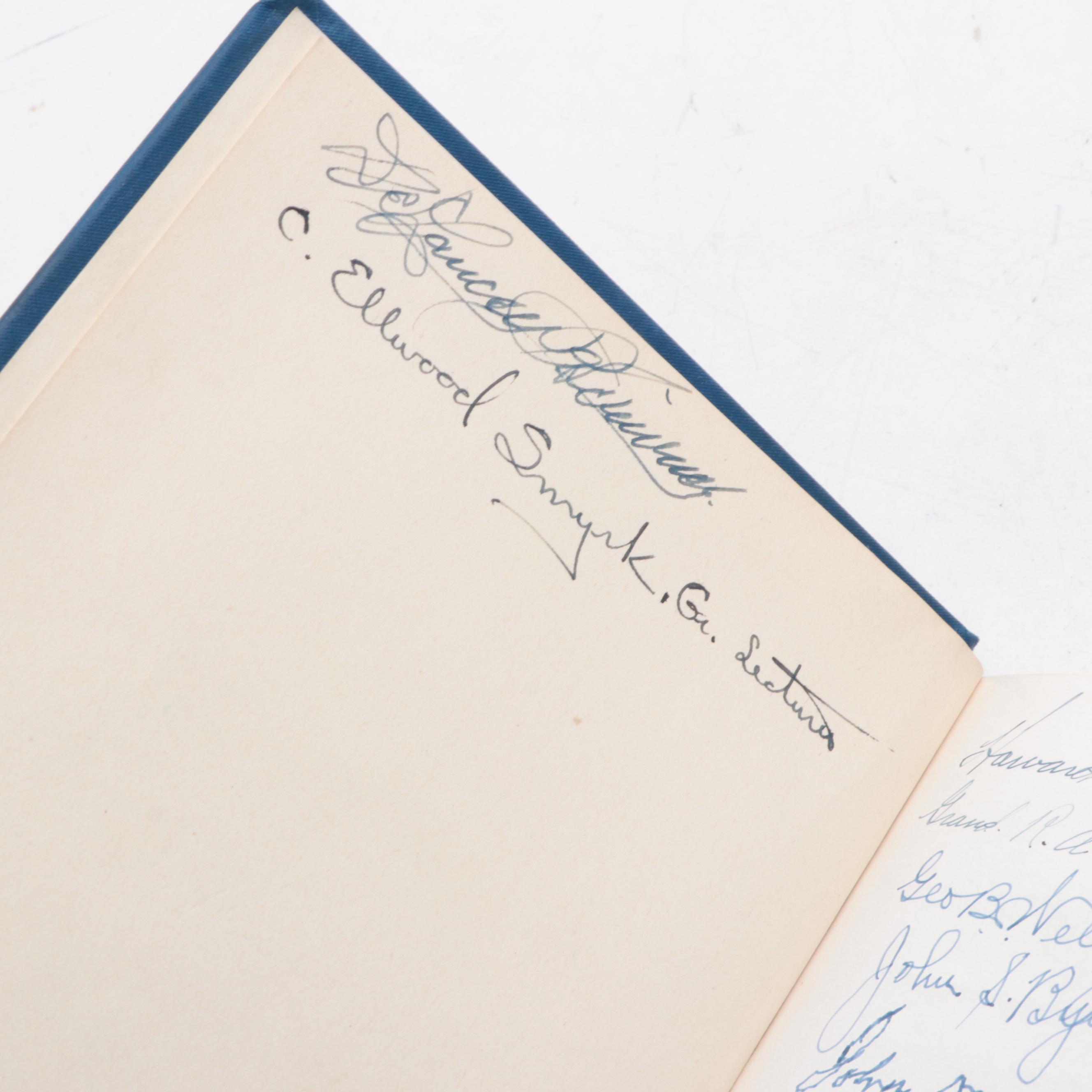 Multi-Signed "The National Masonic Convention: Centennial Celebration," 1943