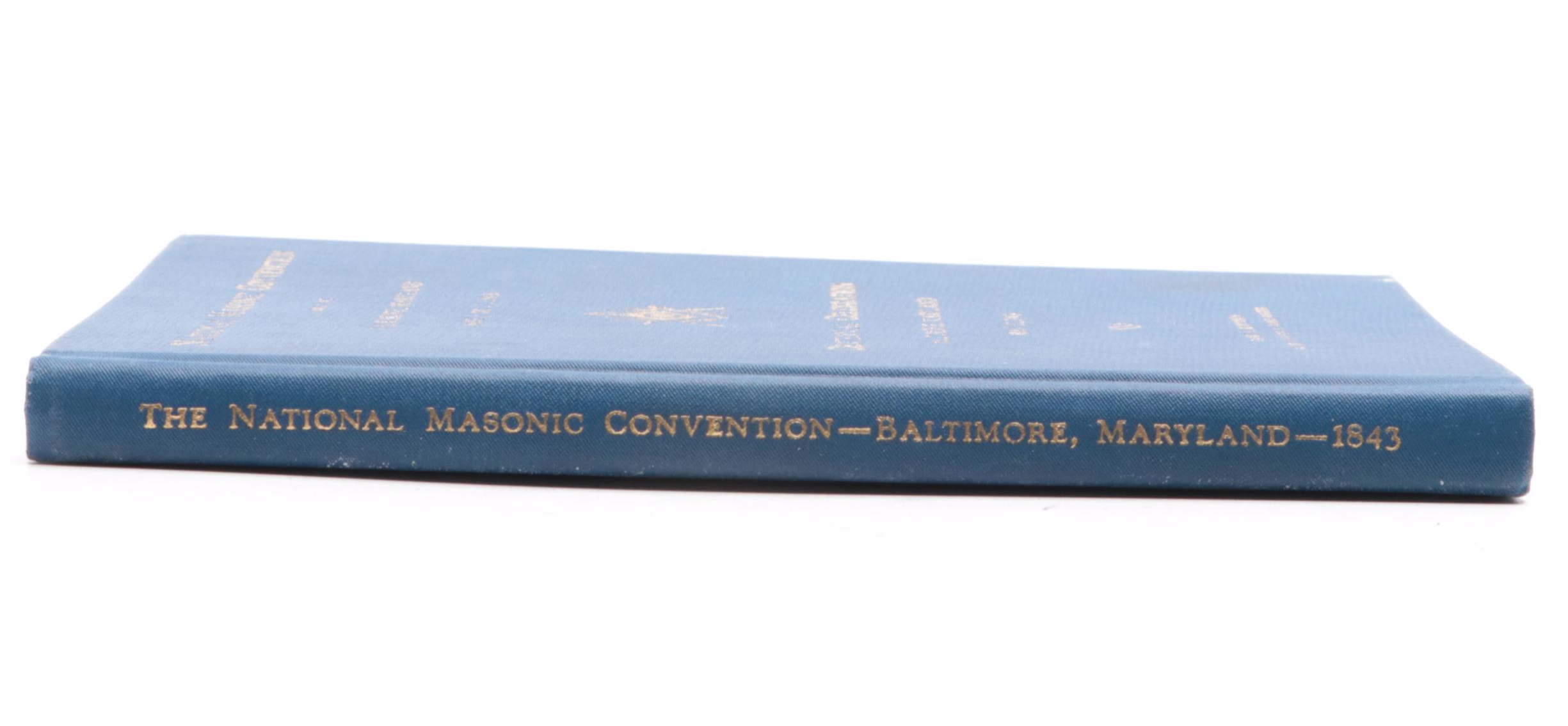 Multi-Signed "The National Masonic Convention: Centennial Celebration," 1943