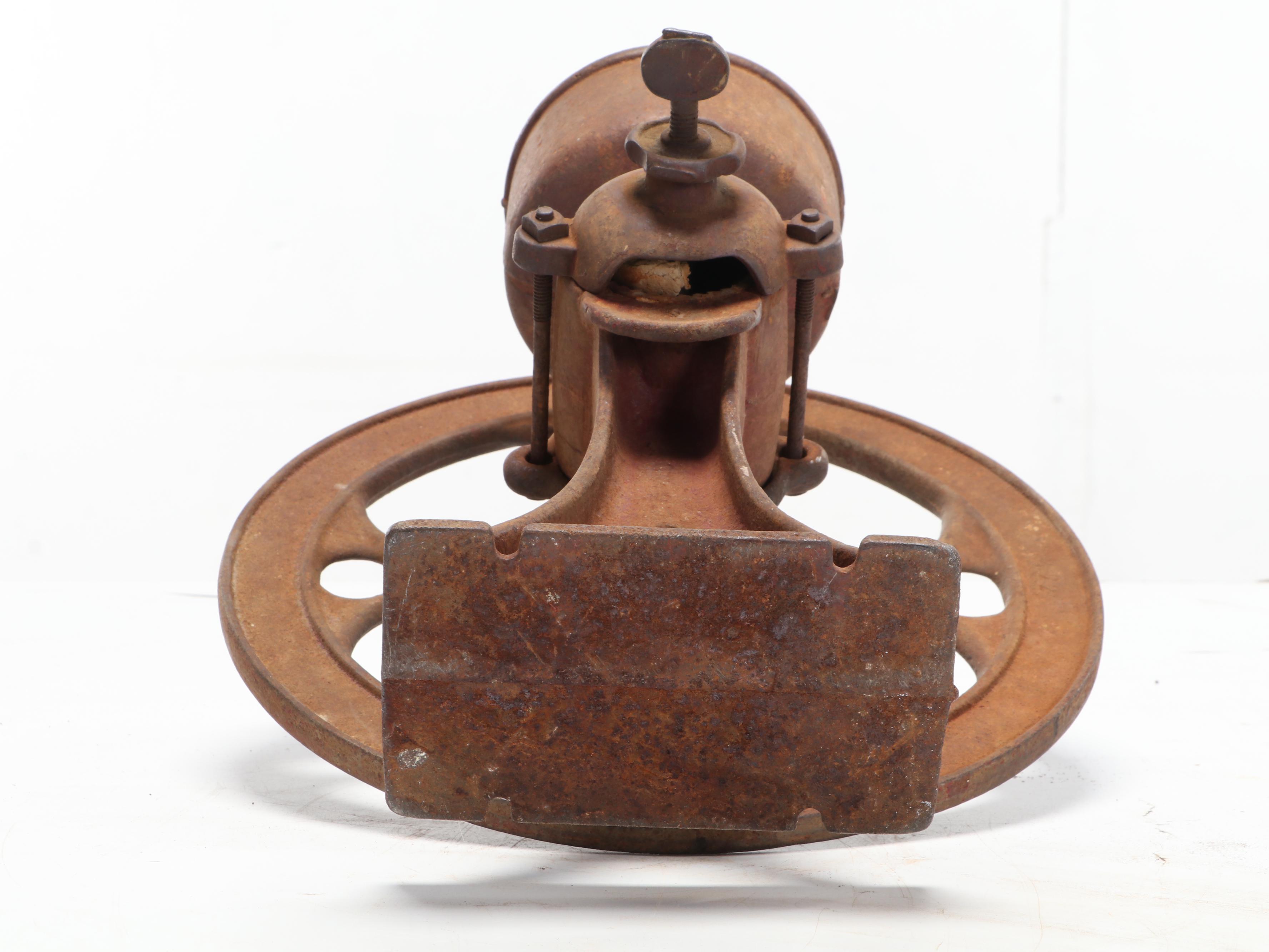 Cast Iron Coffee Grinder, Early 20th Century