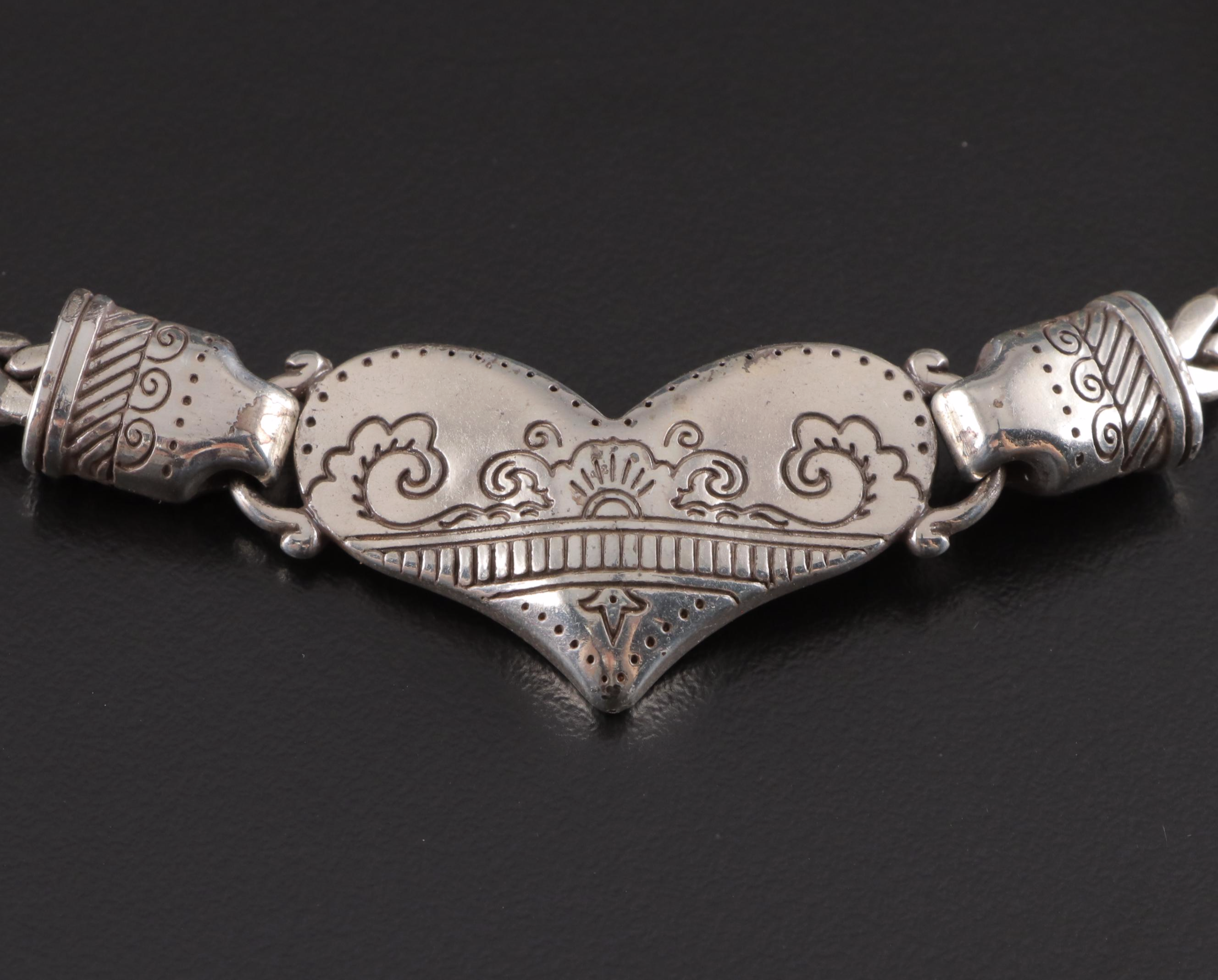 Metal Heart Chain Belt