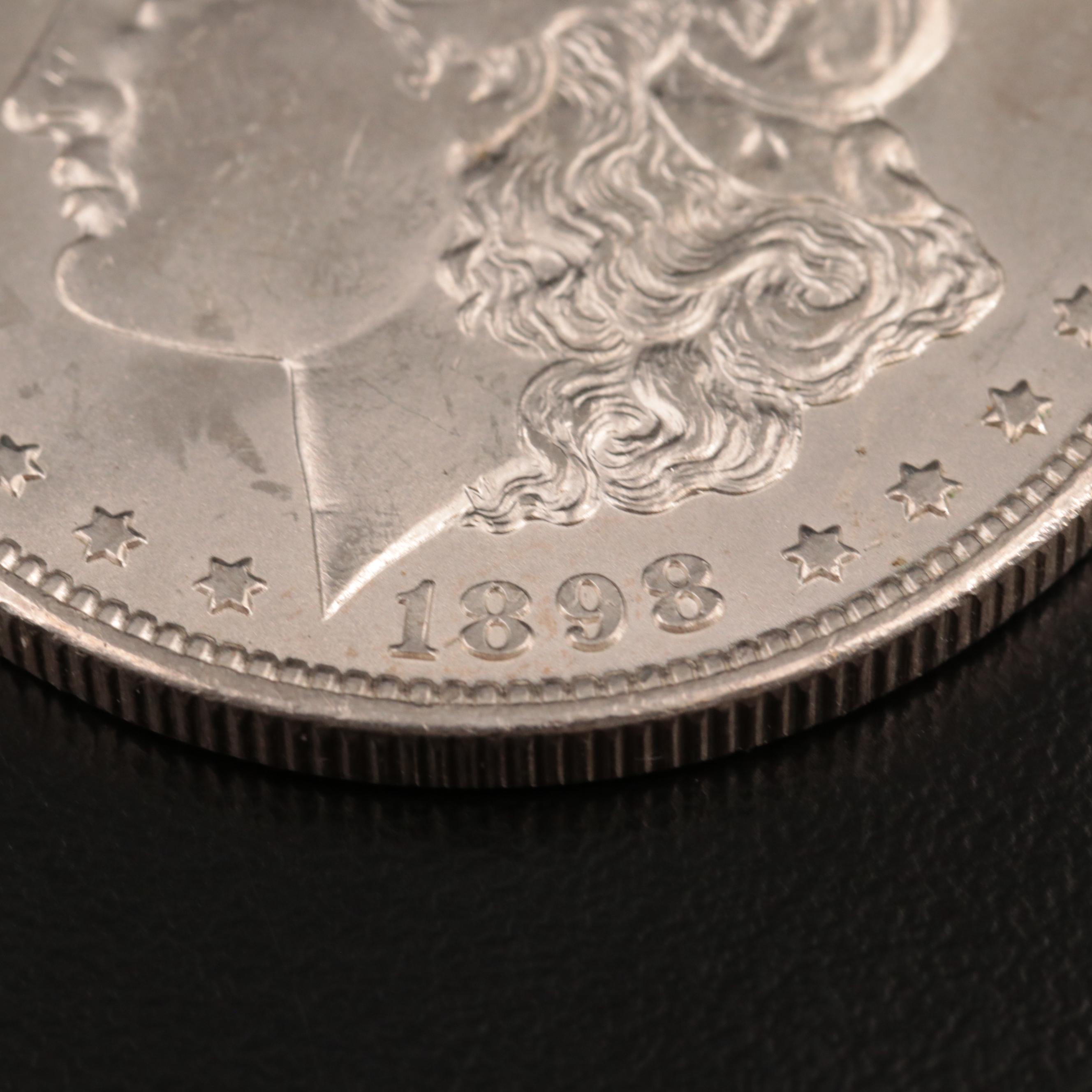 1898-O Morgan Silver Dollar