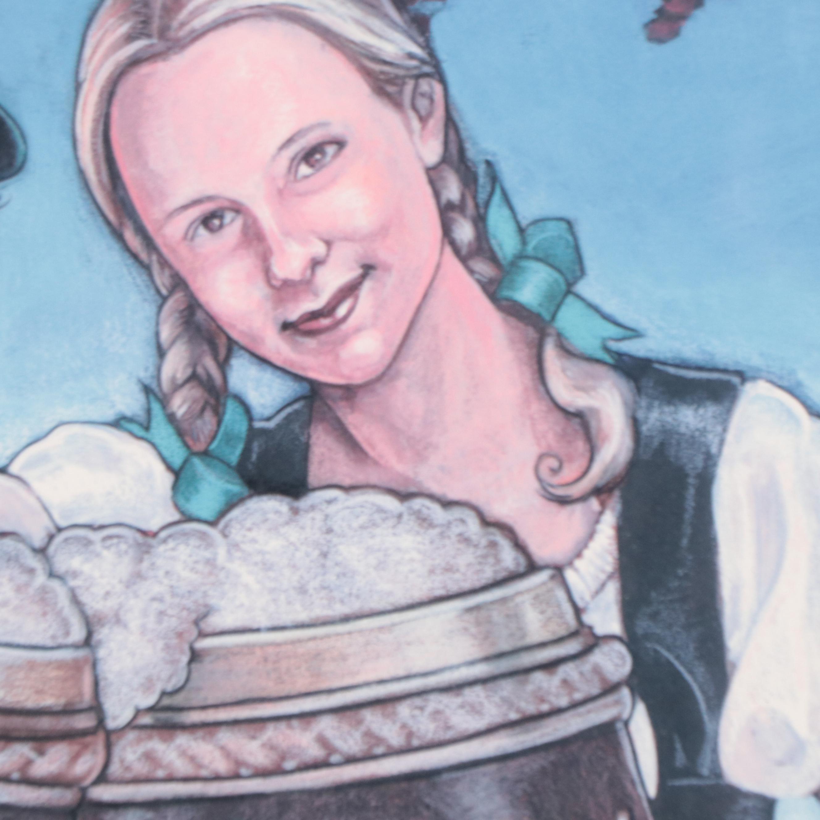 German Beer Advertisement Posters Including "Oktoberfest Zinzinnati"