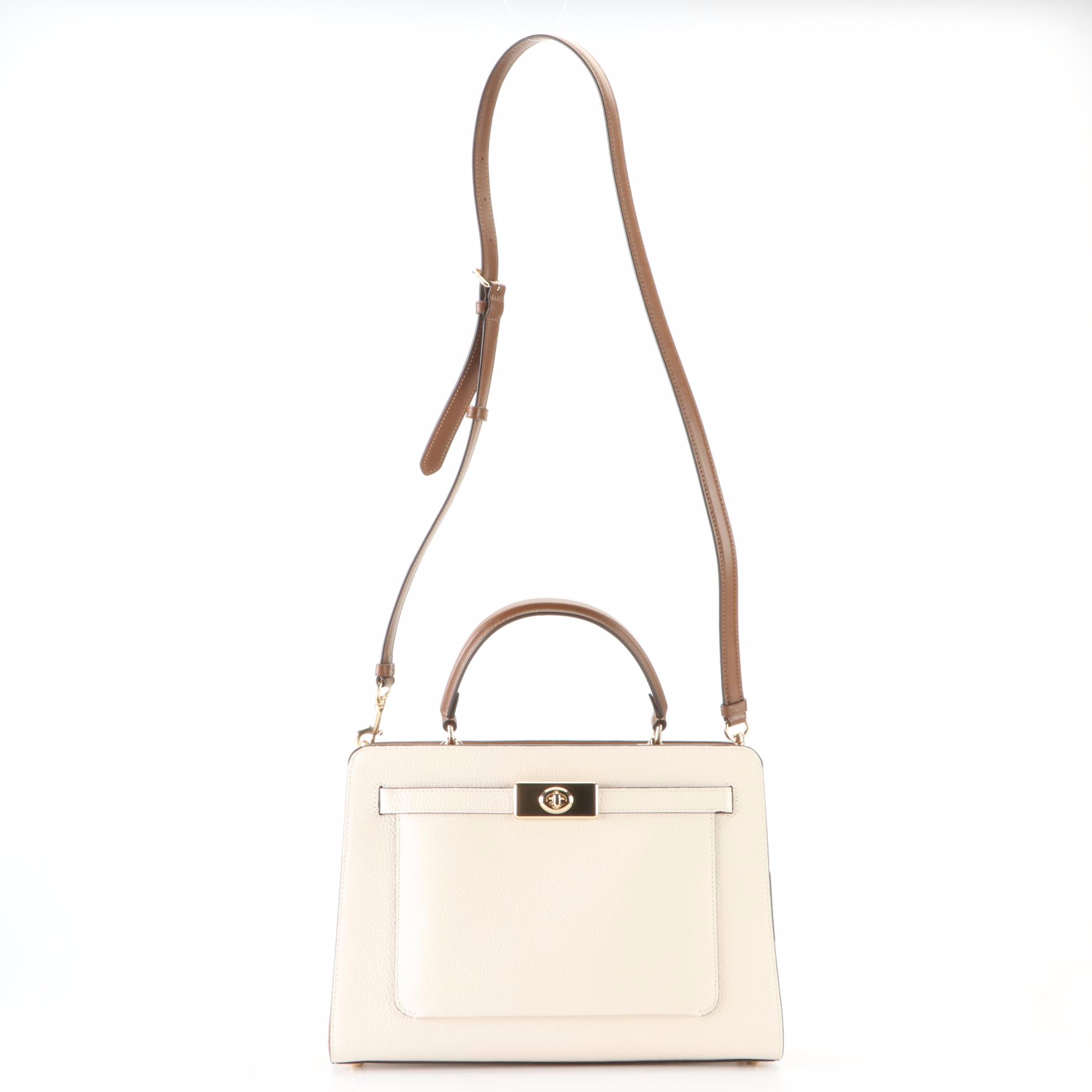Coach Lane Carryall in Colorblock Leather with Detachable Strap, New with Tag