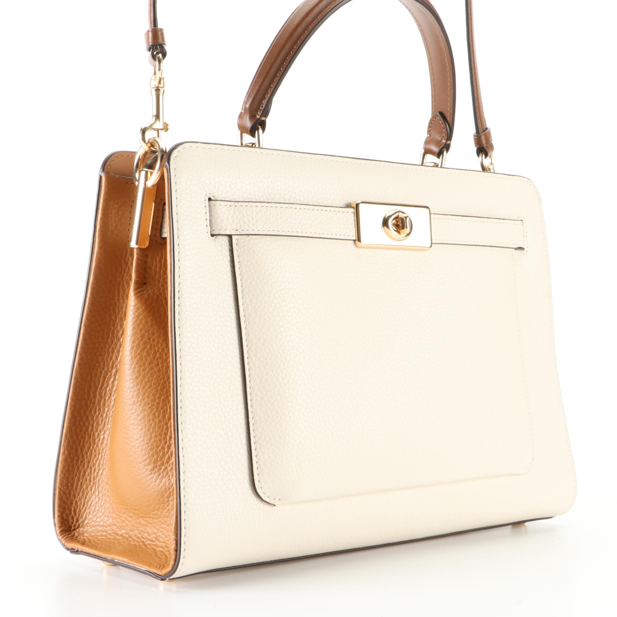 Coach Lane Carryall in Colorblock Leather with Detachable Strap, New with Tag