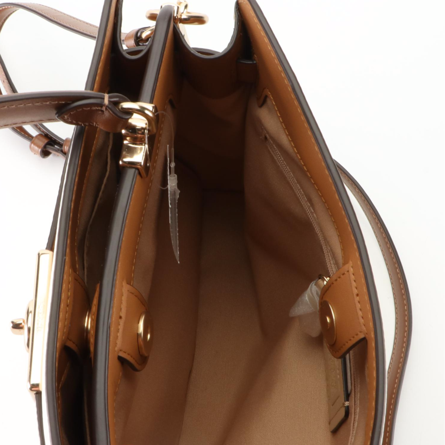 Coach Lane Carryall in Colorblock Leather with Detachable Strap, New with Tag