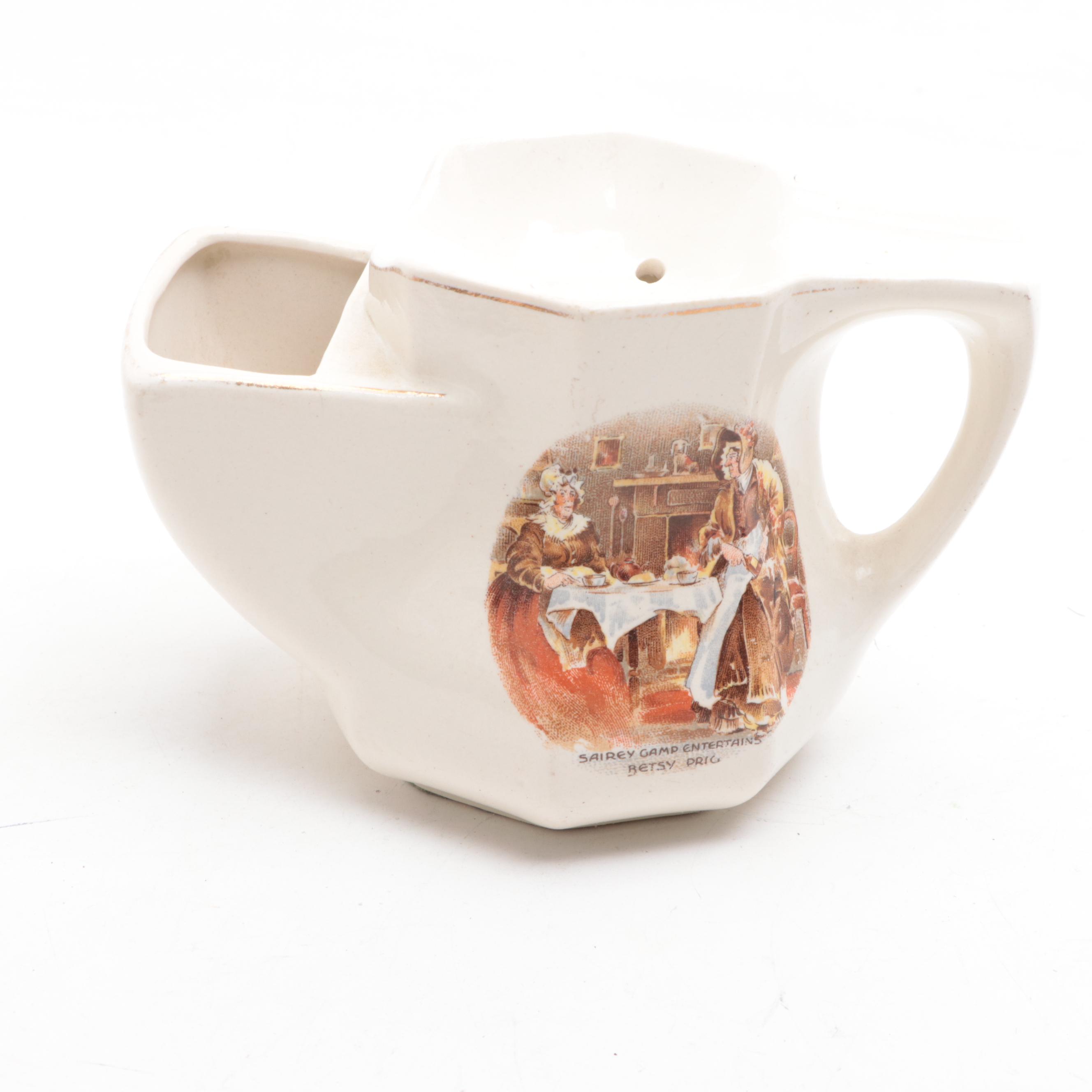 Lancasters Earthenware Shaving Mug with Other Razors and Grooming Tools