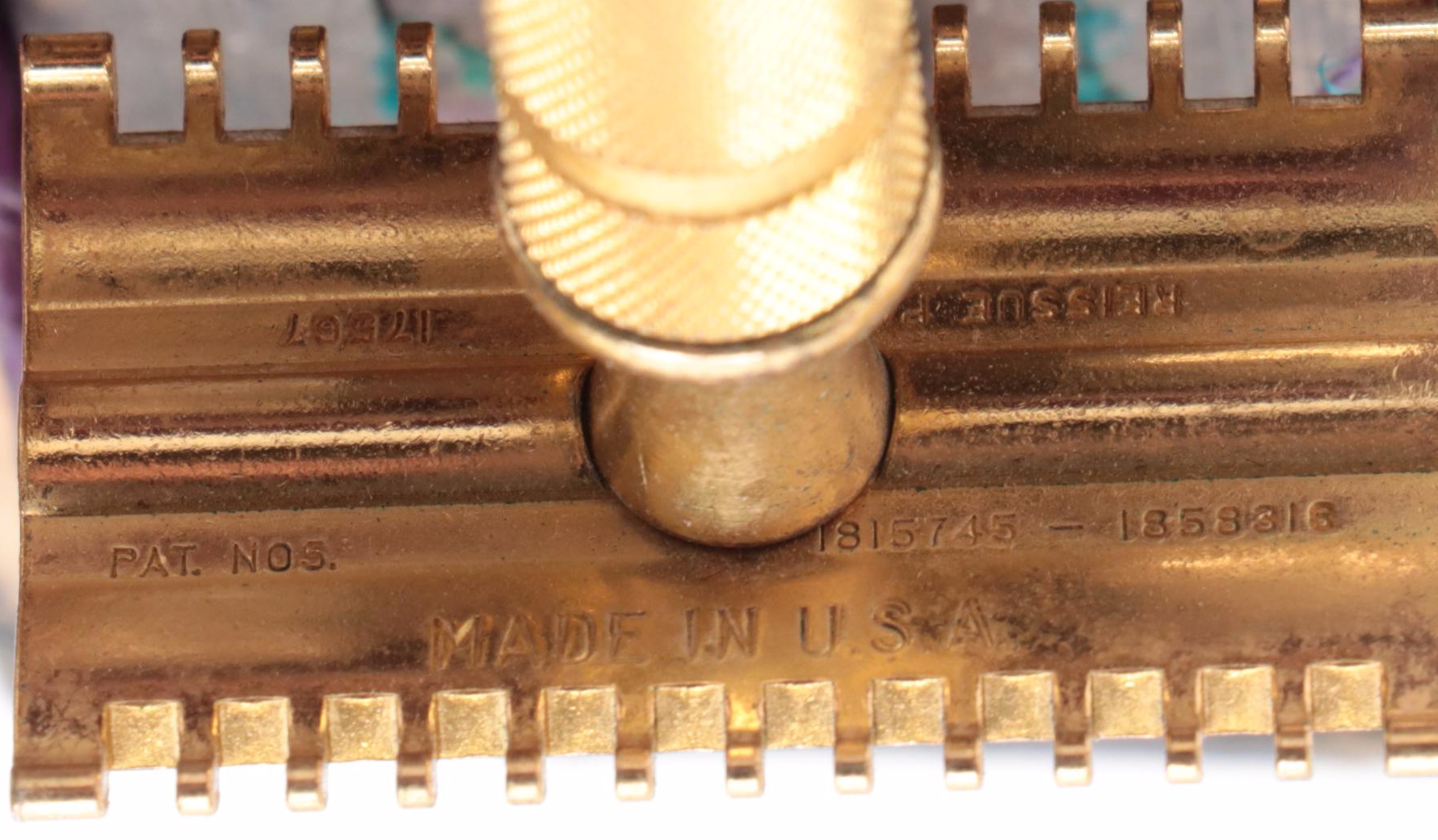 Lancasters Earthenware Shaving Mug with Other Razors and Grooming Tools