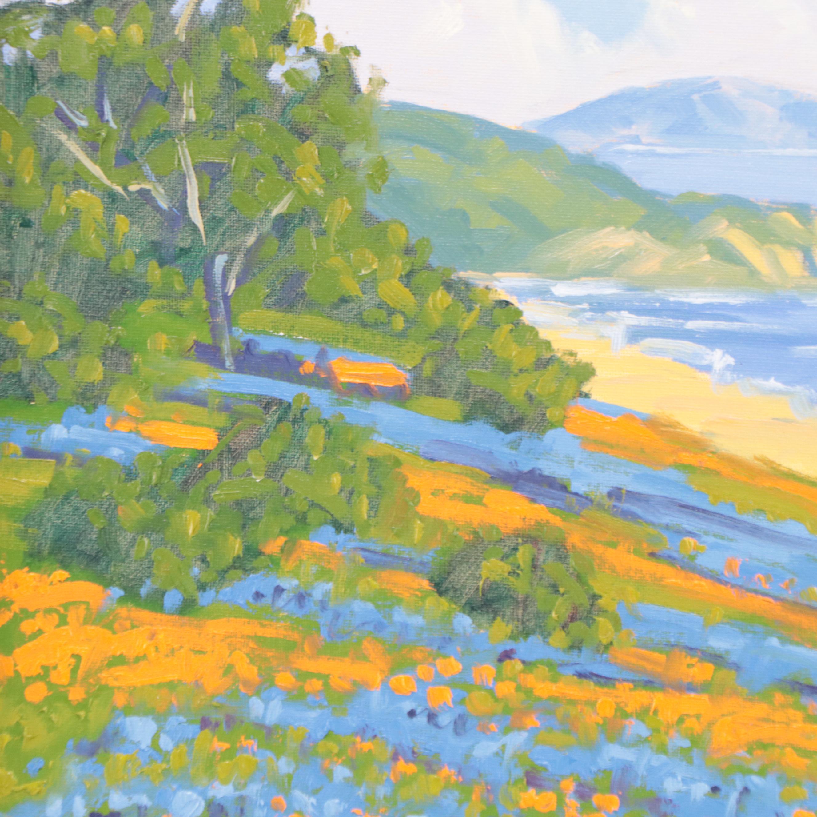 Marc A. Graison Oil Painting "Coastal Symphony," 2023