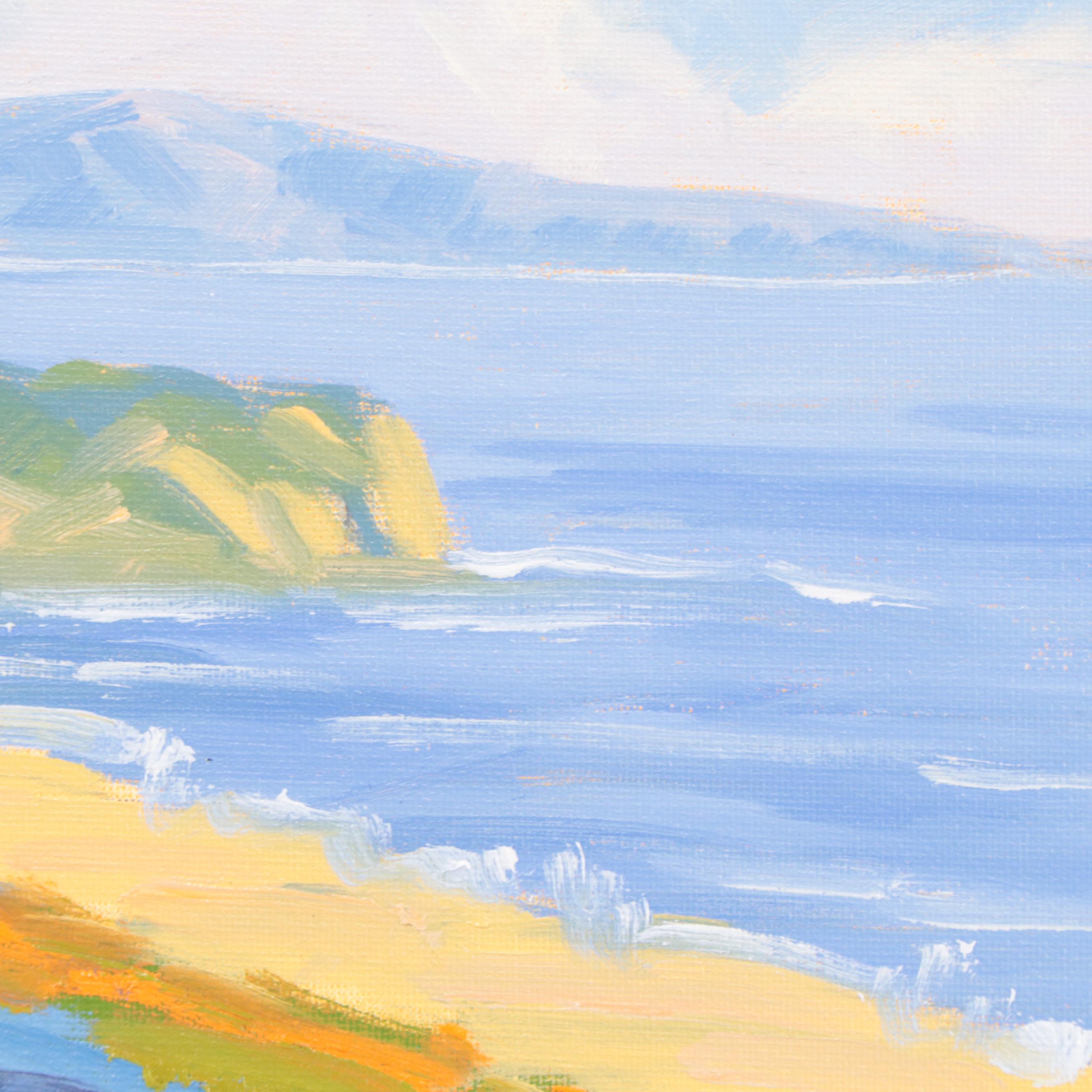 Marc A. Graison Oil Painting "Coastal Symphony," 2023