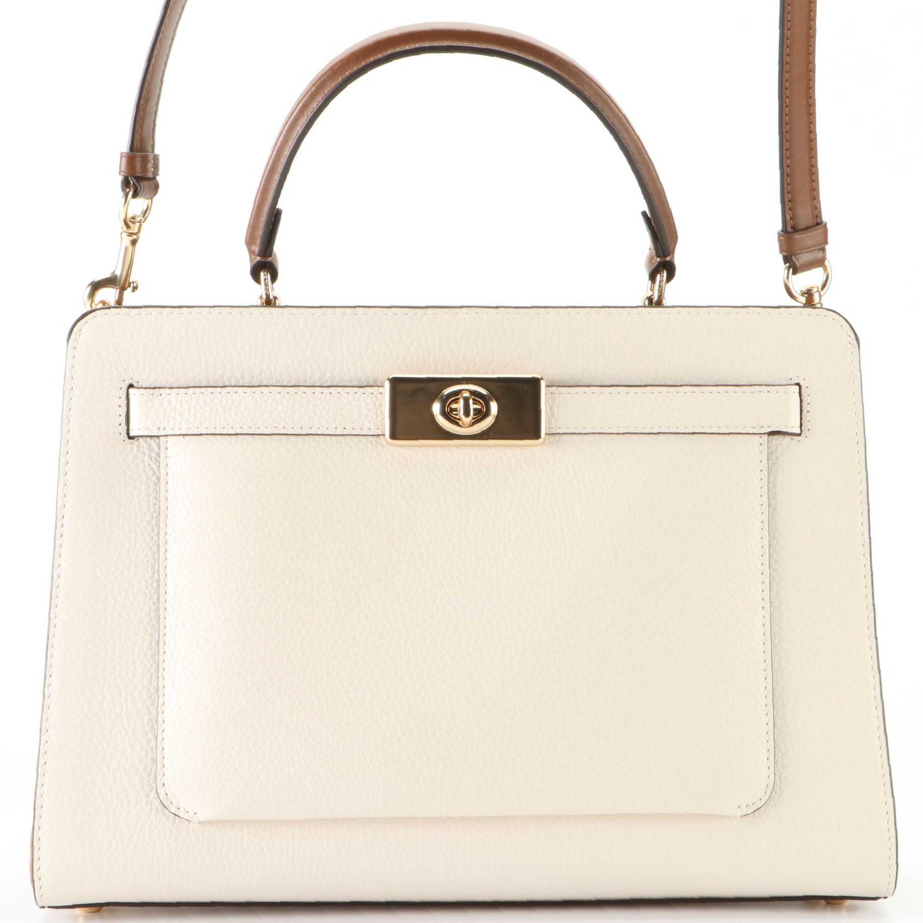 Coach Lane Carryall in Colorblock Leather with Detachable Strap, New with Tag