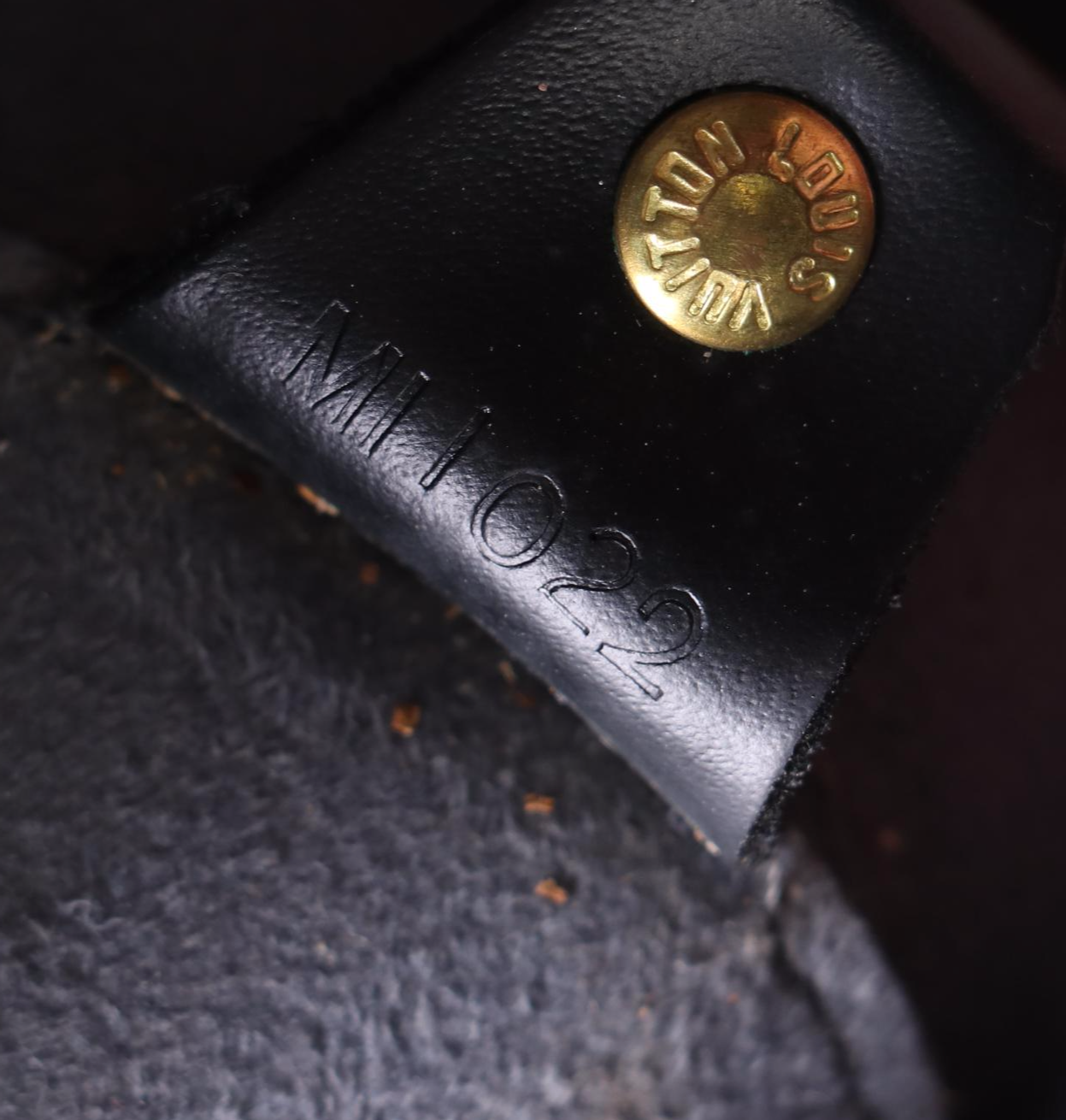 Louis Vuitton Sufflot and Pochette in Black Epi Leather