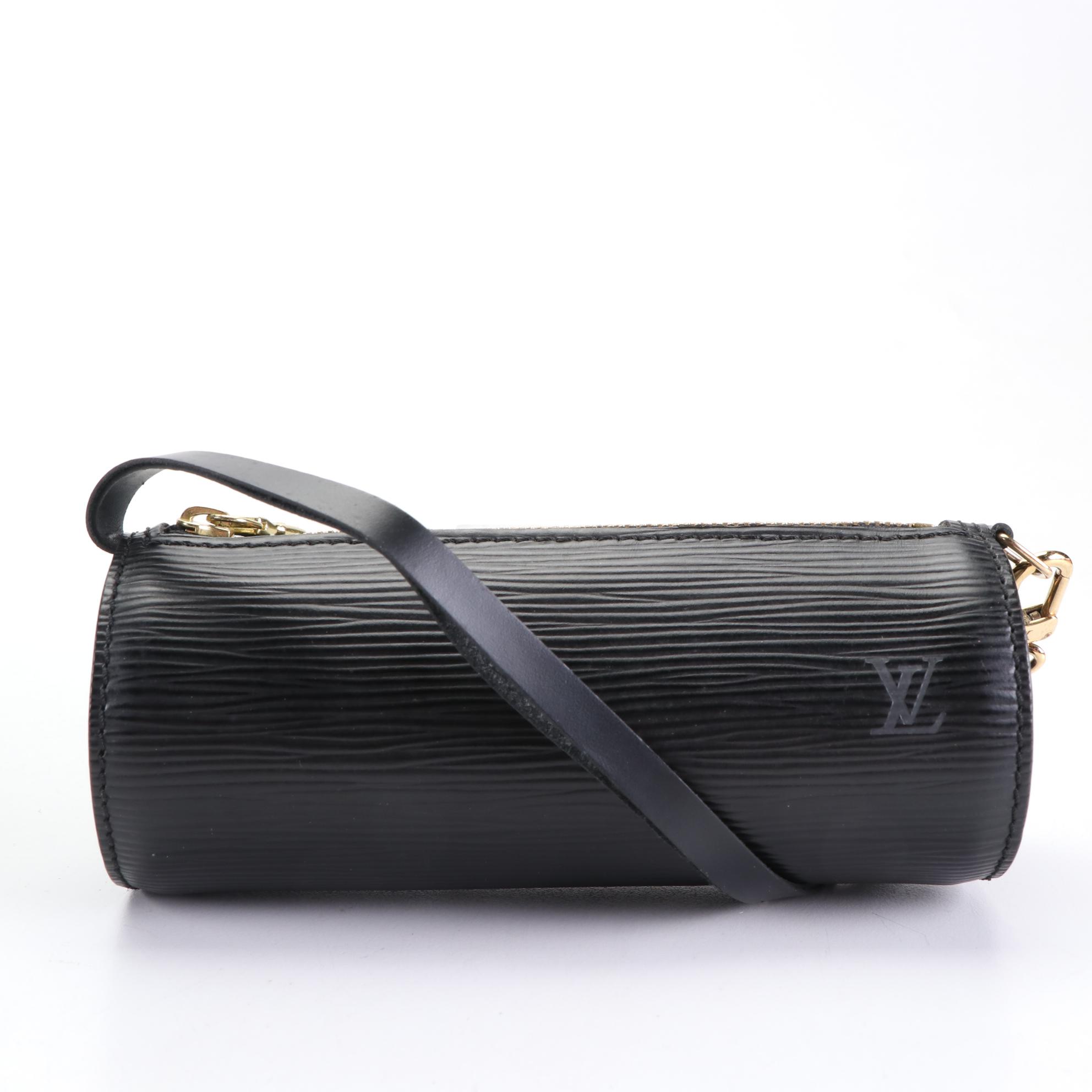 Louis Vuitton Sufflot and Pochette in Black Epi Leather