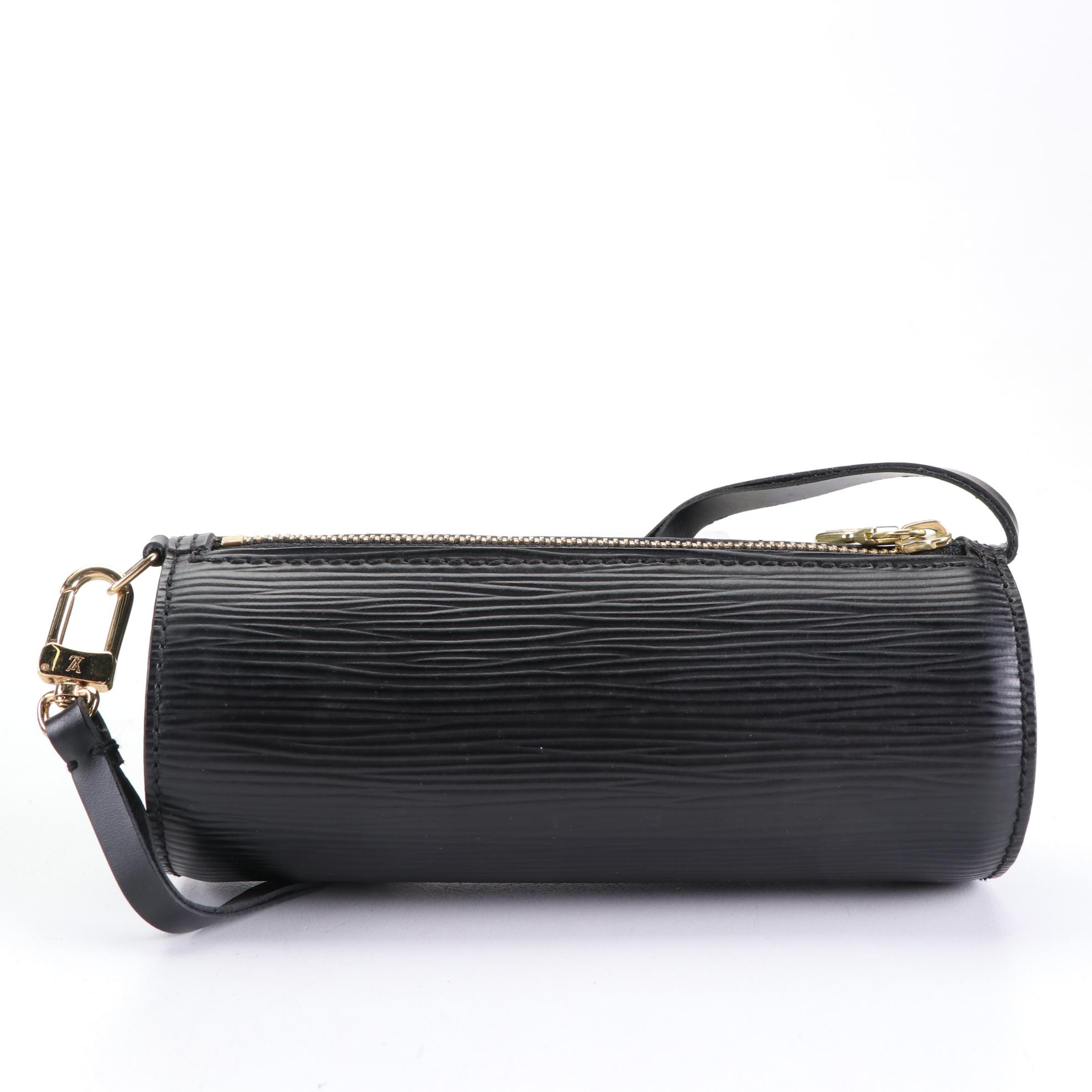 Louis Vuitton Sufflot and Pochette in Black Epi Leather