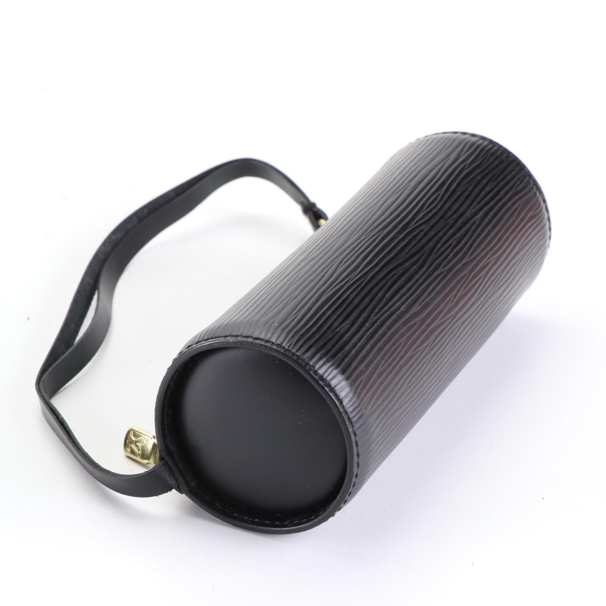 Louis Vuitton Sufflot and Pochette in Black Epi Leather