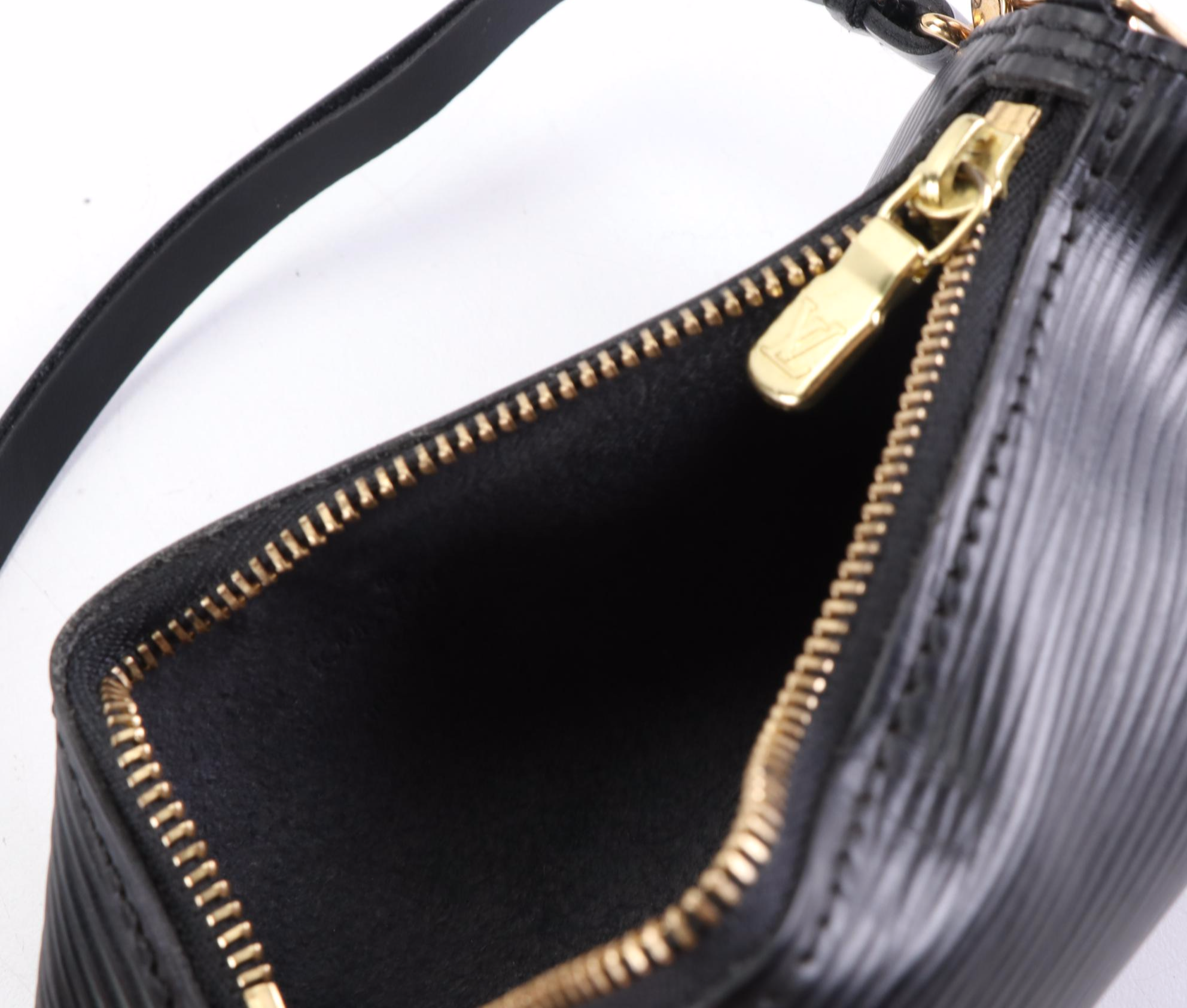 Louis Vuitton Sufflot and Pochette in Black Epi Leather