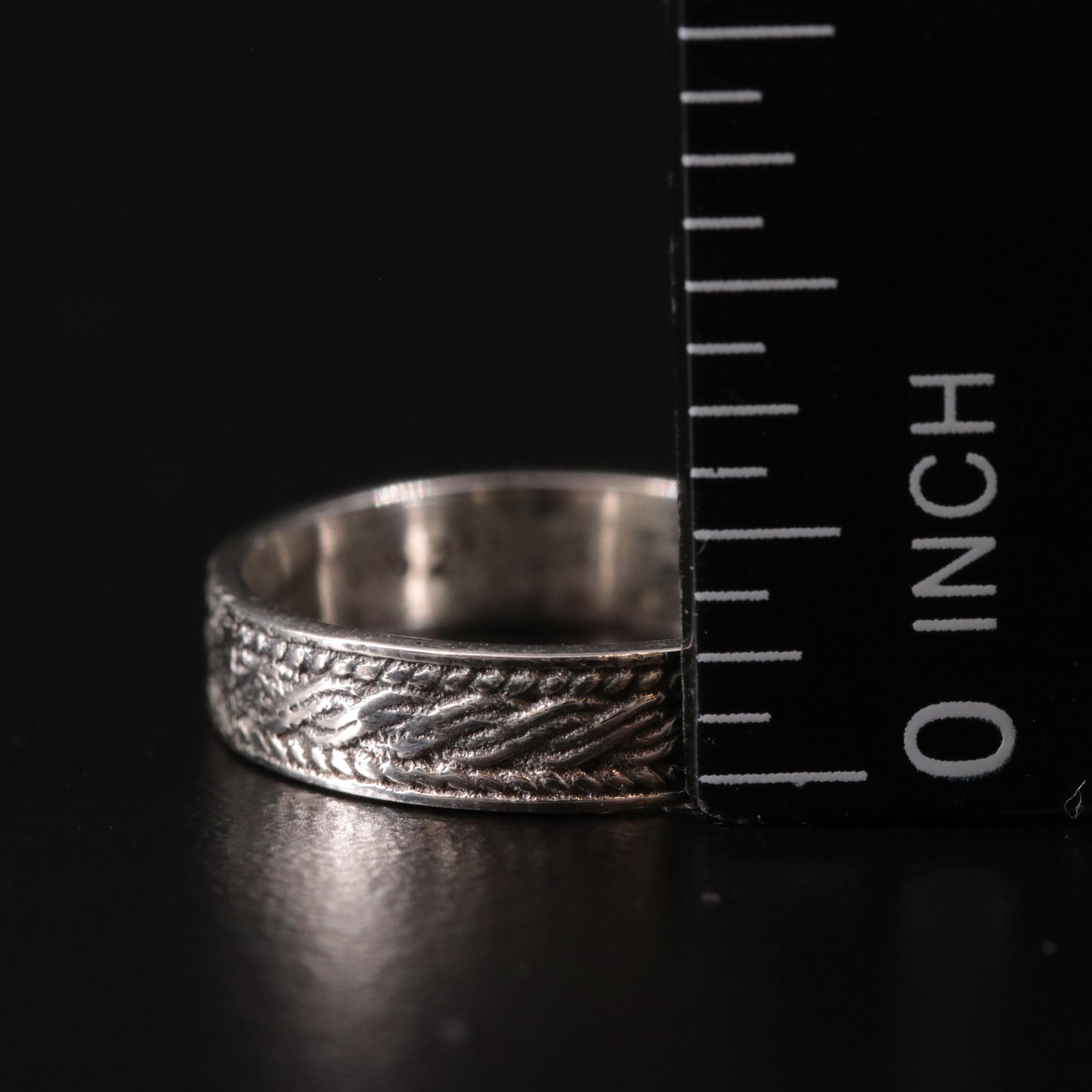 Sterling Band Ring