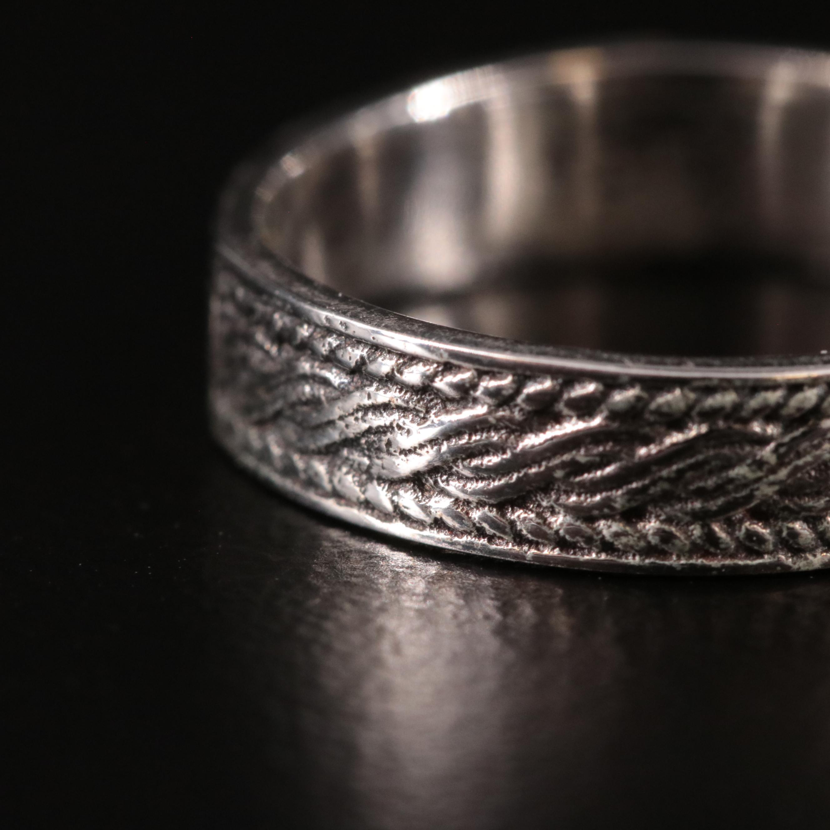 Sterling Band Ring