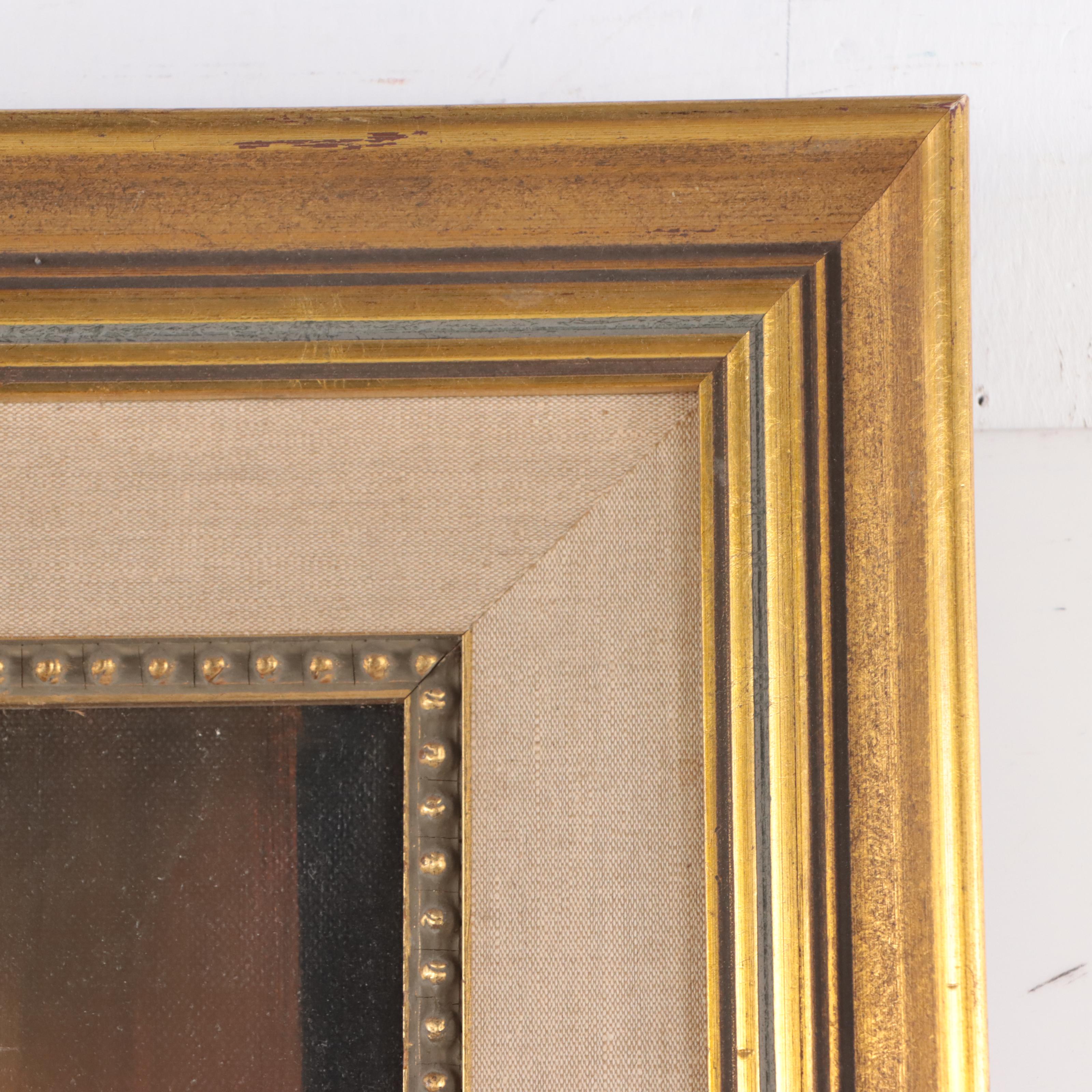 Portrait Oil Painting of a Rabbi Reading