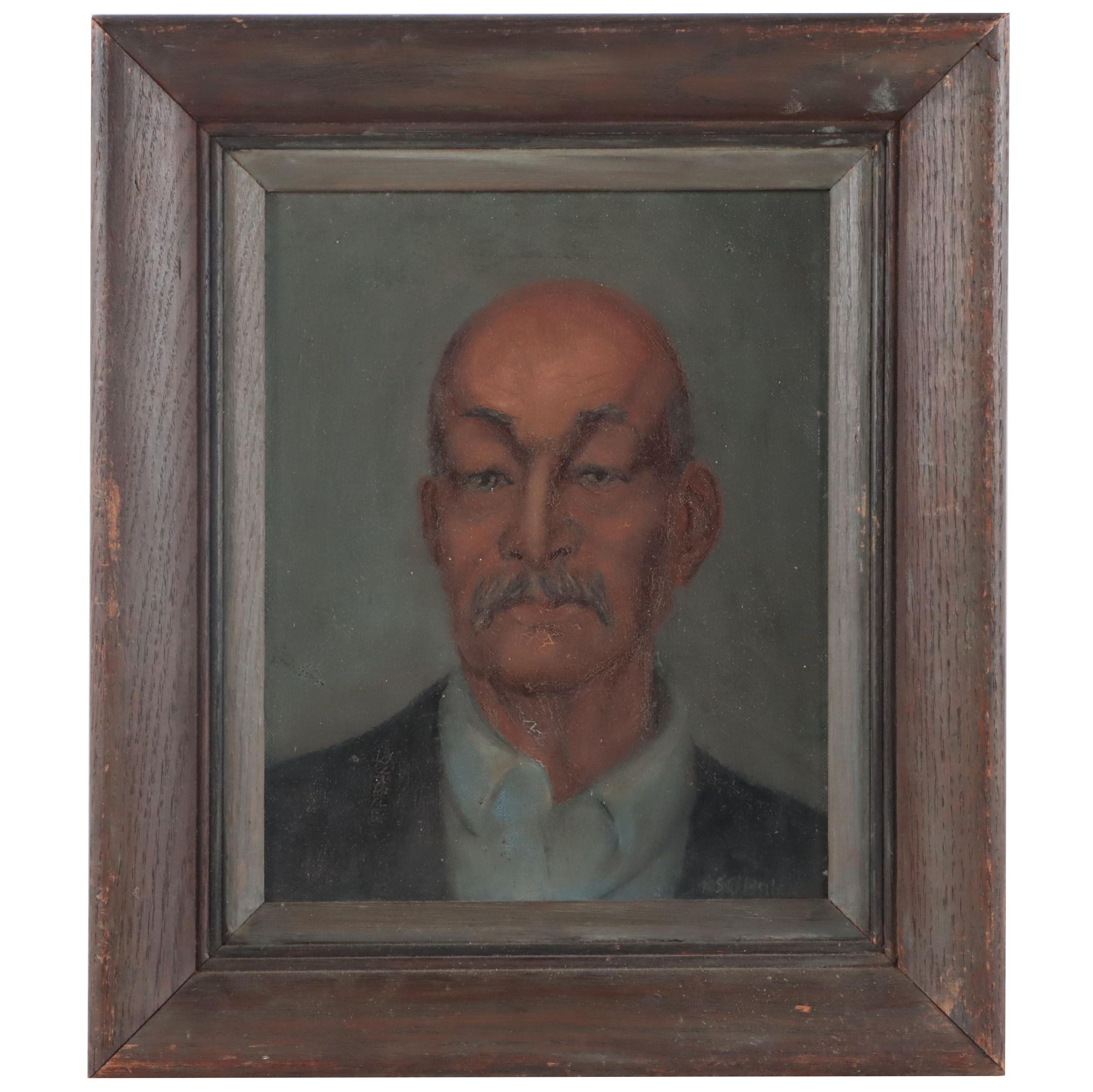 M. S. O'Brien Portrait Oil Painting