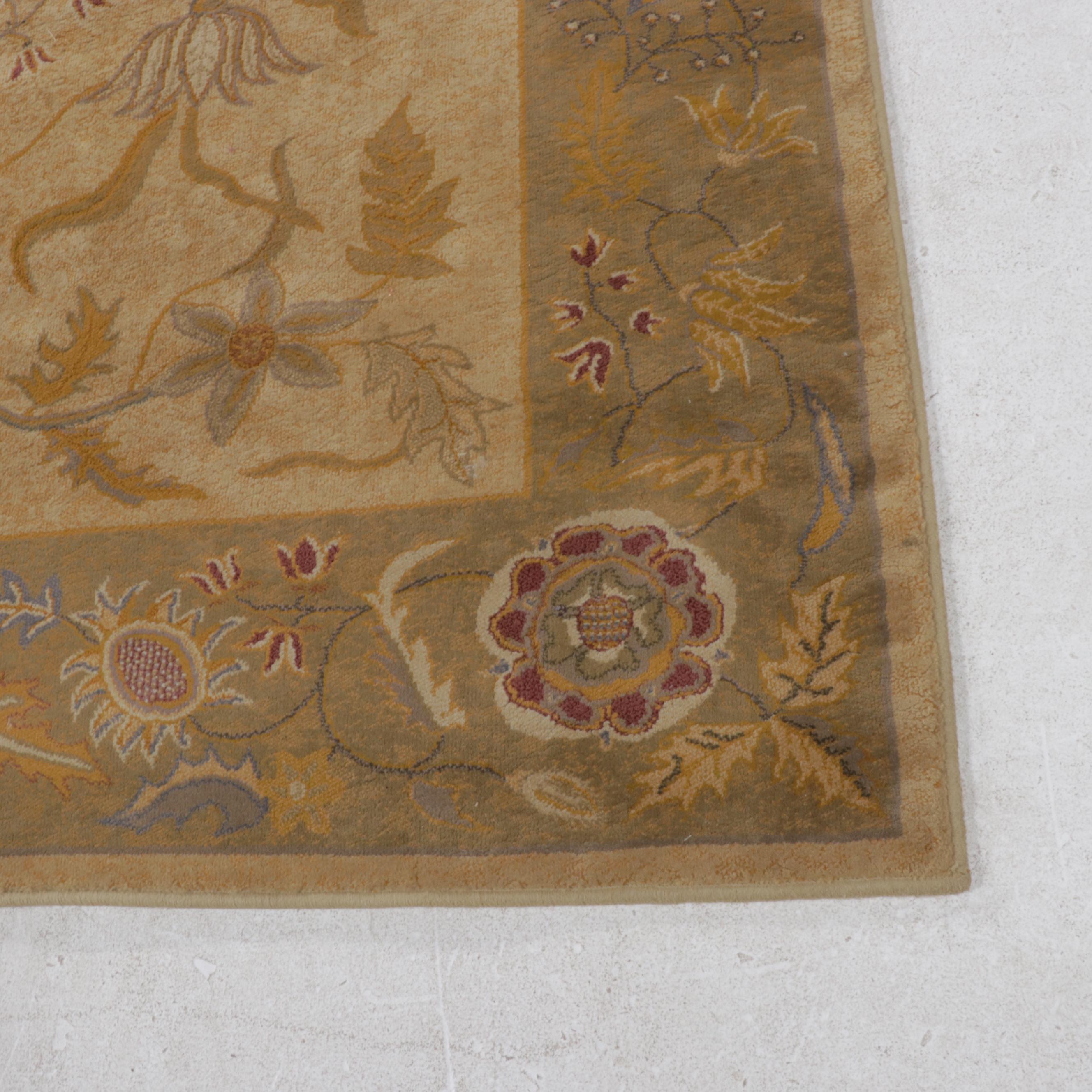 7'10 x 11'1 Machine Made Sino-Persian Style Area Rug