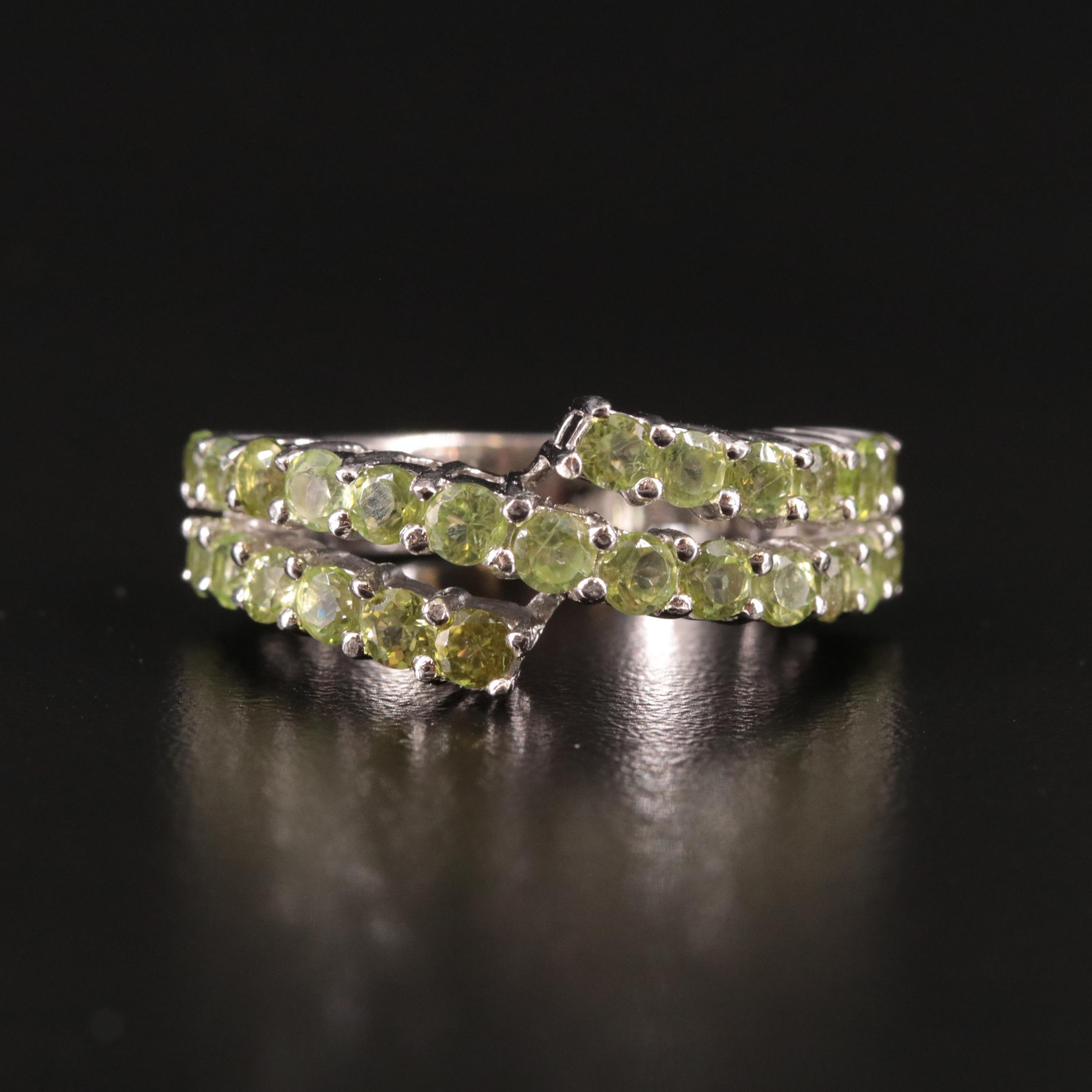 Sterling Peridot Ring