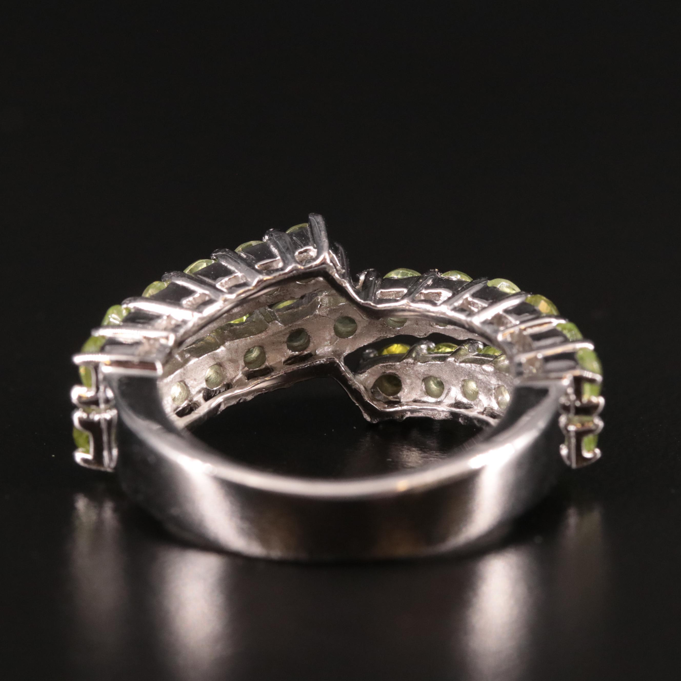 Sterling Peridot Ring