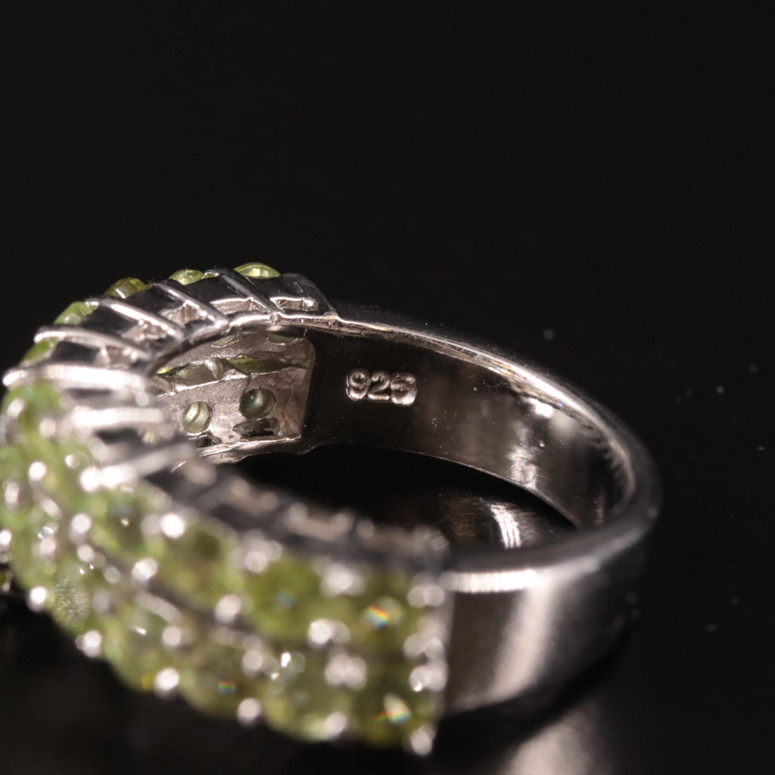 Sterling Peridot Ring