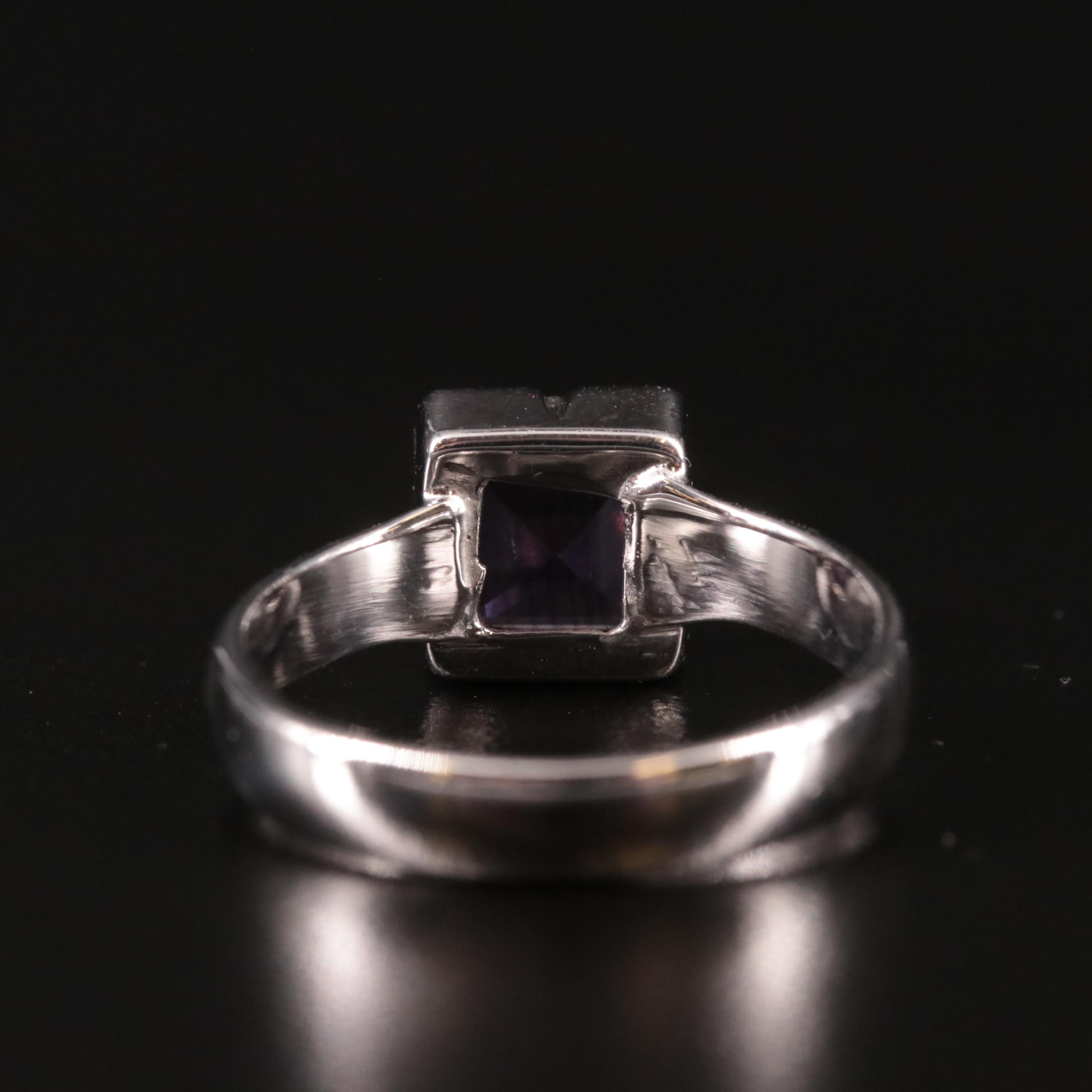 Sterling Amethyst Ring