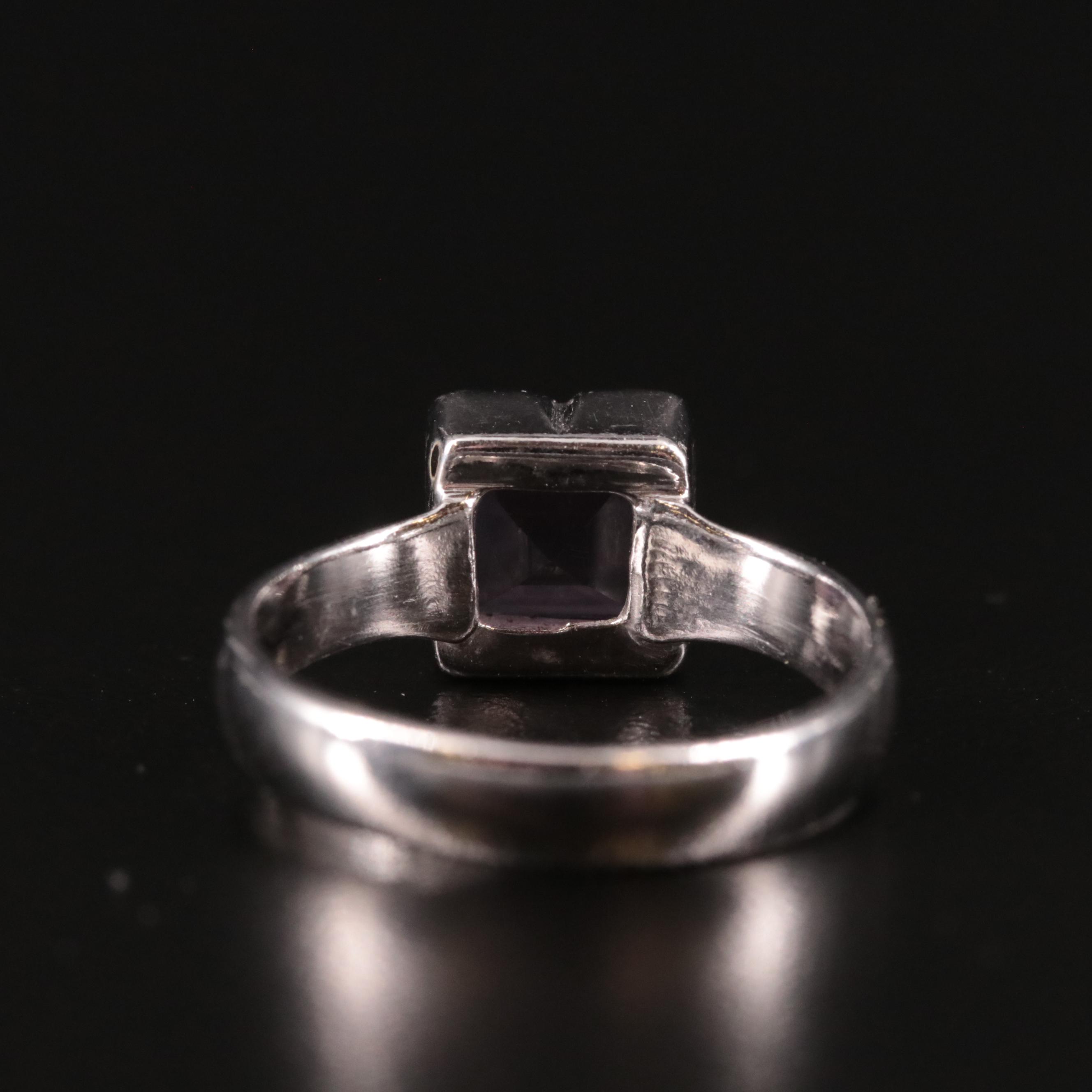 Sterling Amethyst Ring