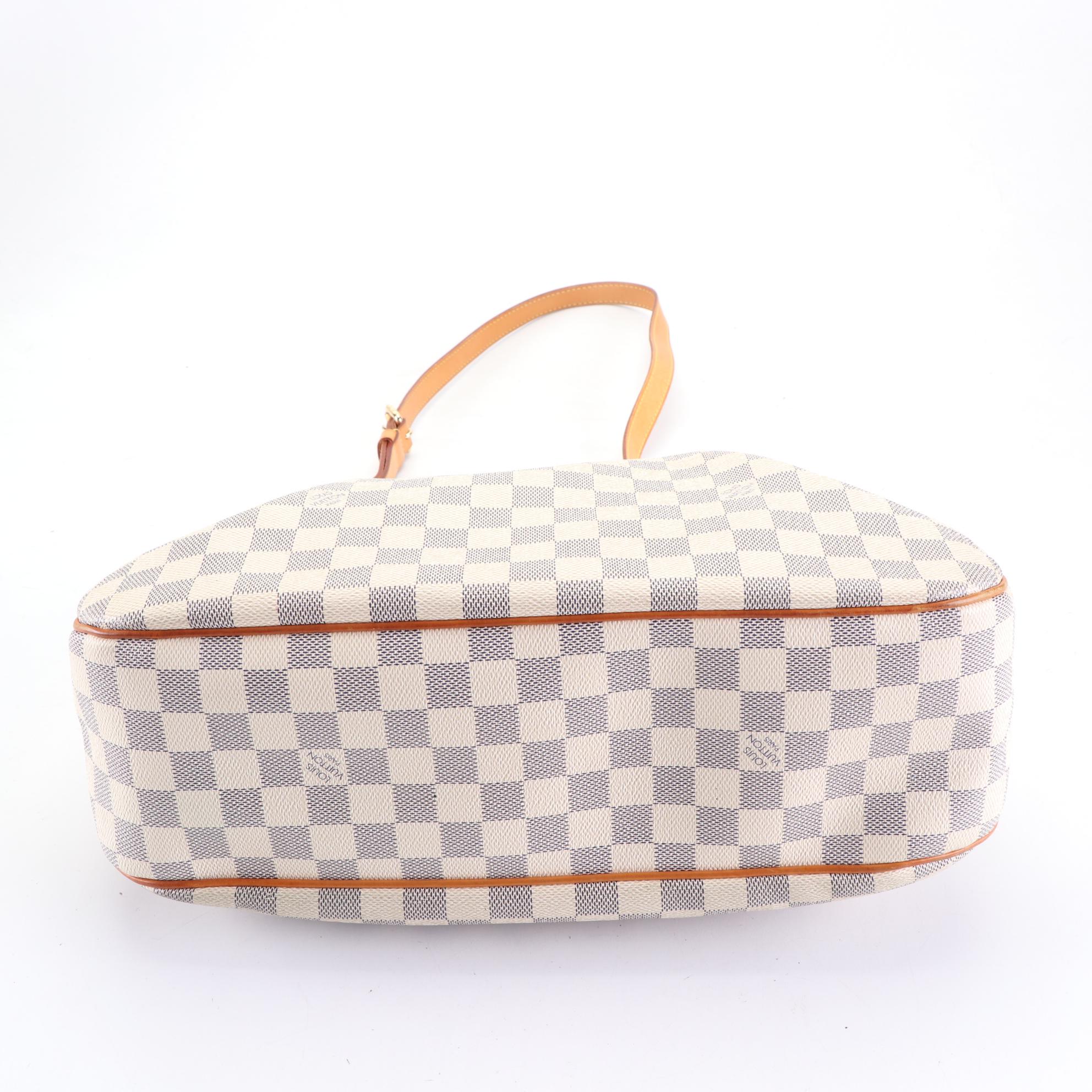 Louis Vuitton Siracusa MM Bag in Damier Azur