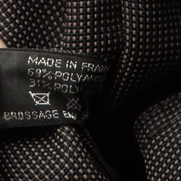 Hermès Herline Fourre Tout in Grey Nylon