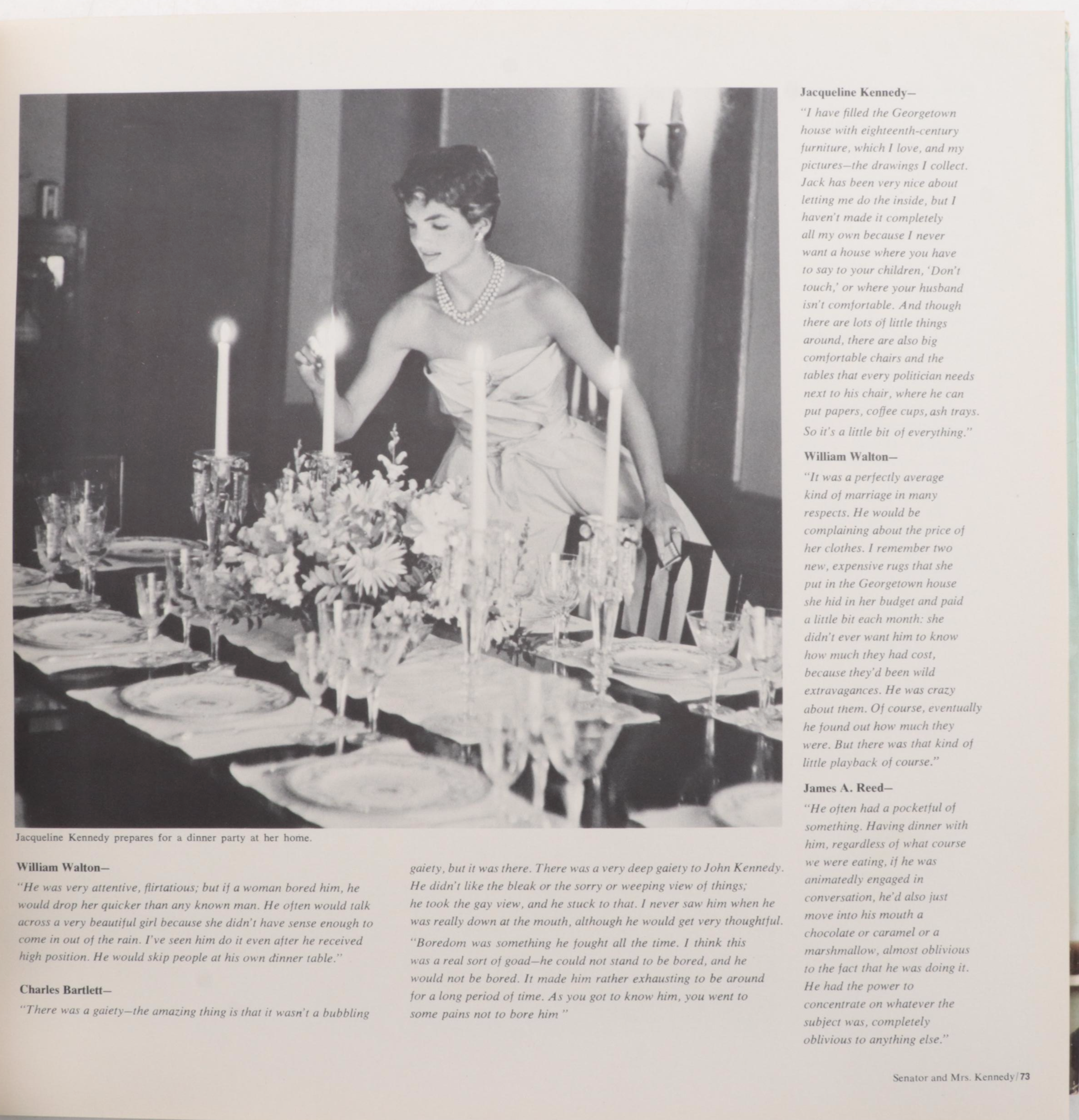 "John Fitzgerald Kennedy... As We Remember Him" Edited by Joan Meyers and More