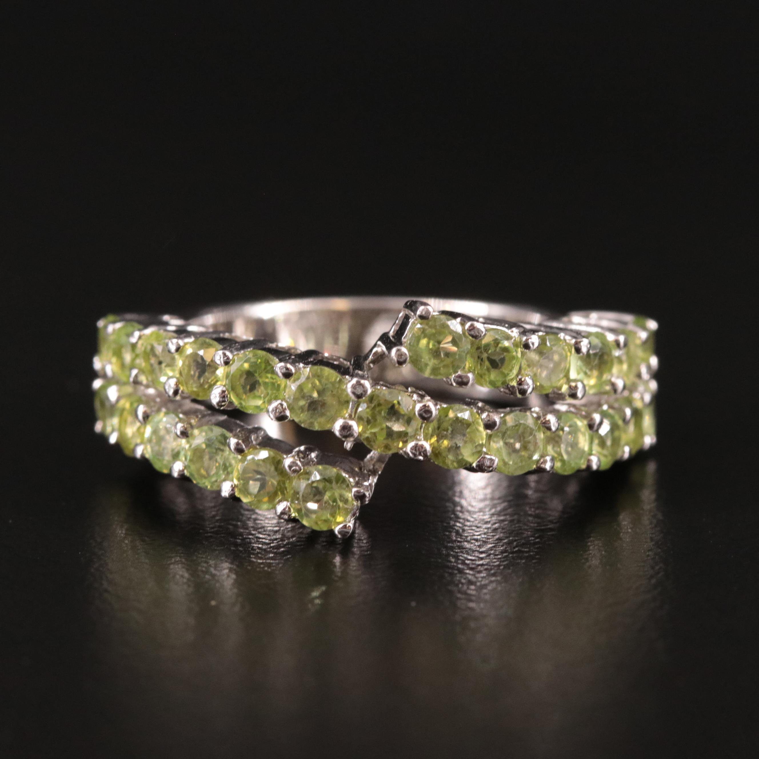 Sterling Peridot Ring