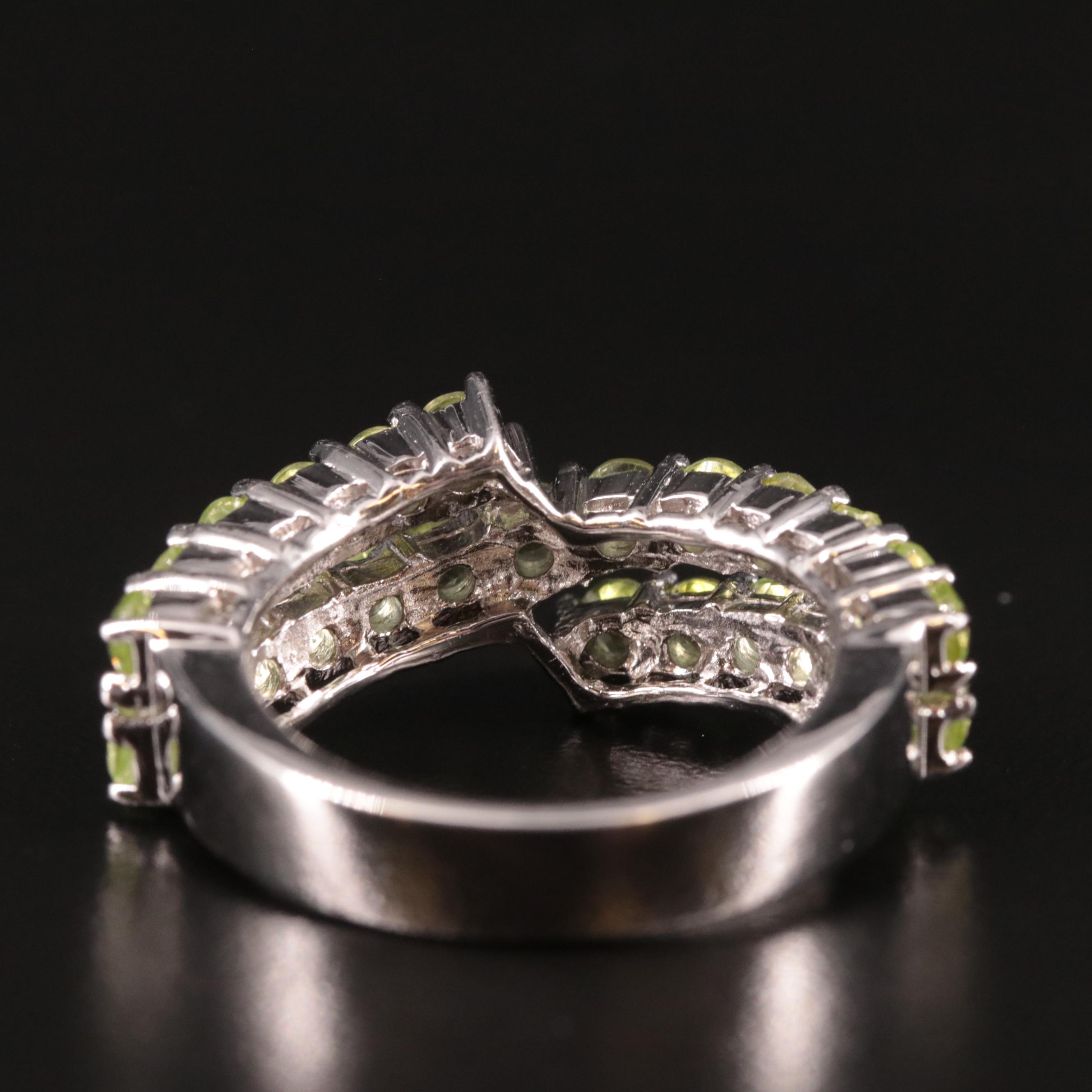 Sterling Peridot Ring