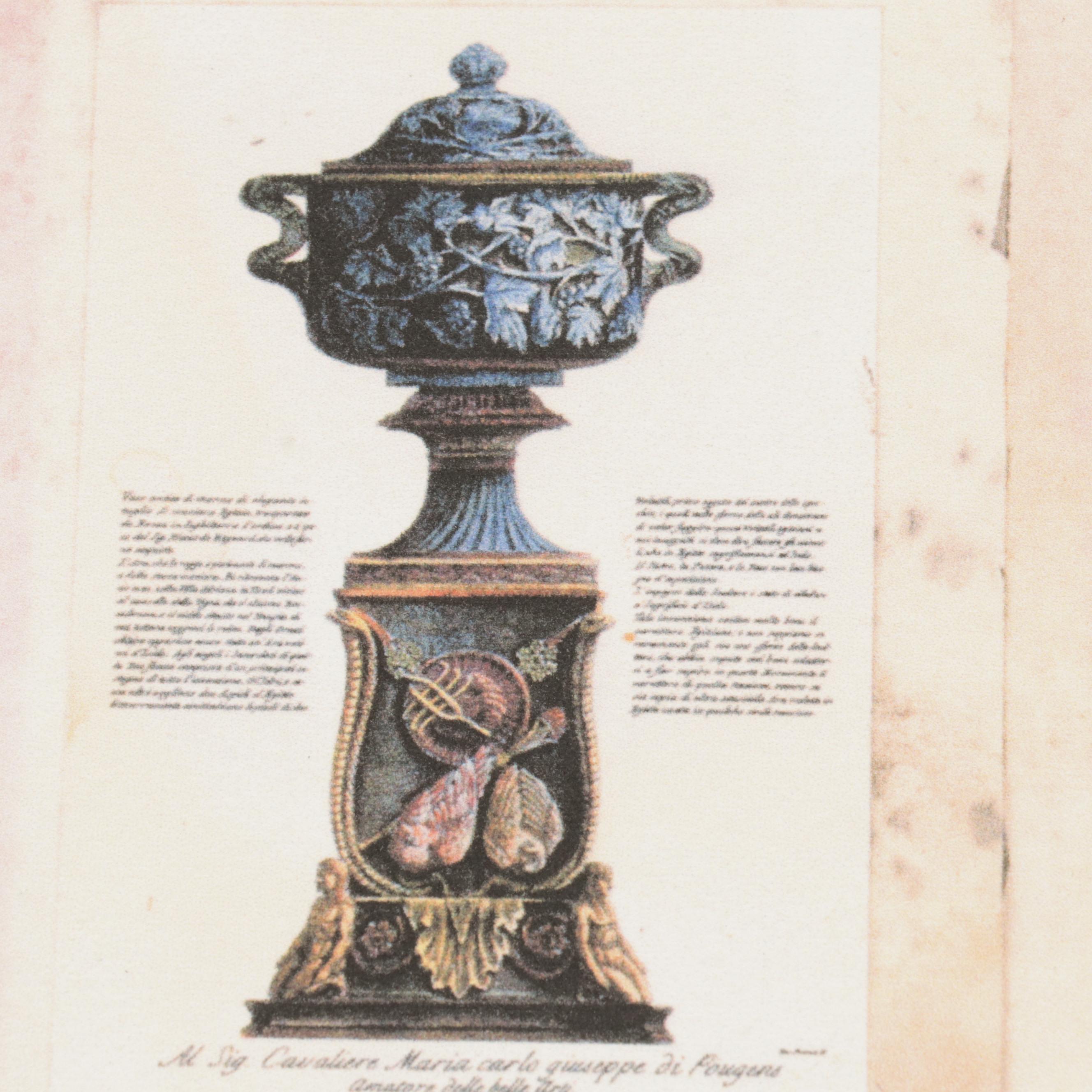 Jerry Johnson Giclées "Folium I & II," 21st Century