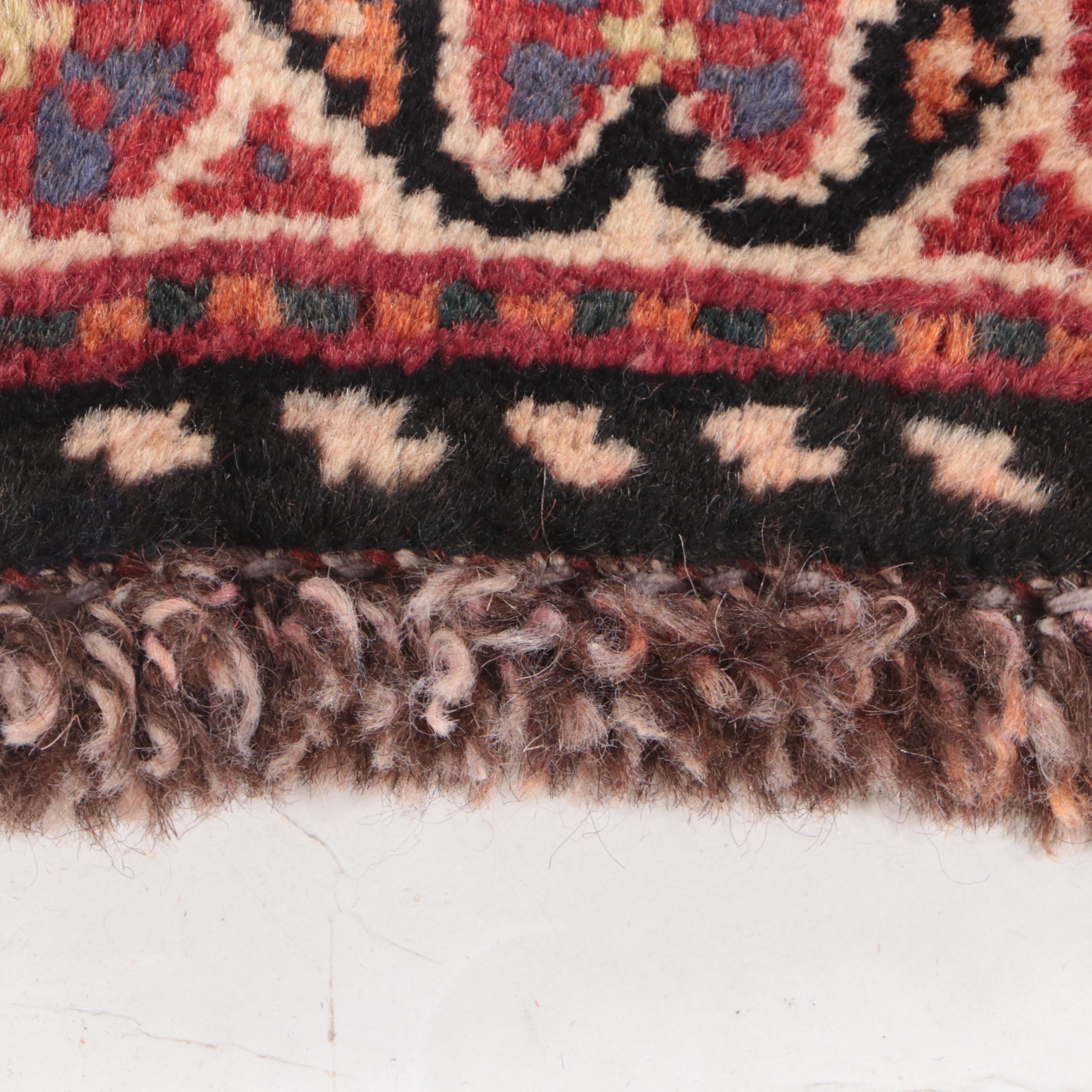 3'1 x 9'4 Hand-Knotted Persian Qashqai Long Rug