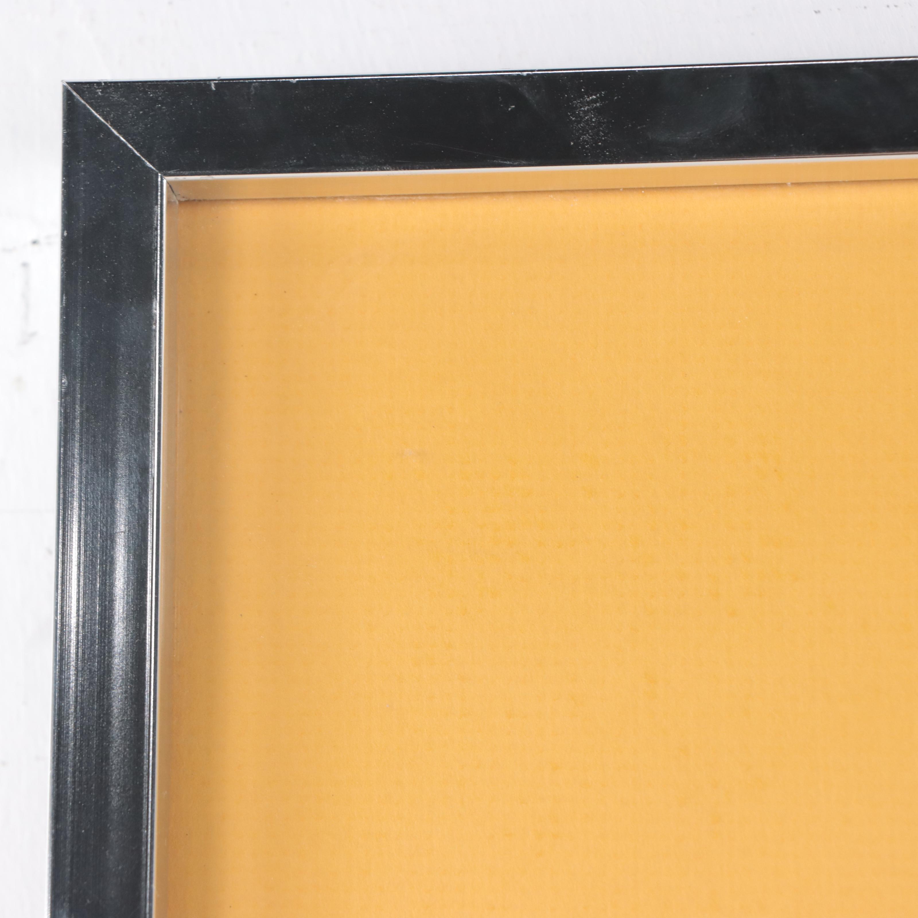 Shirley Eisman Collagraph "Quartet," 1973