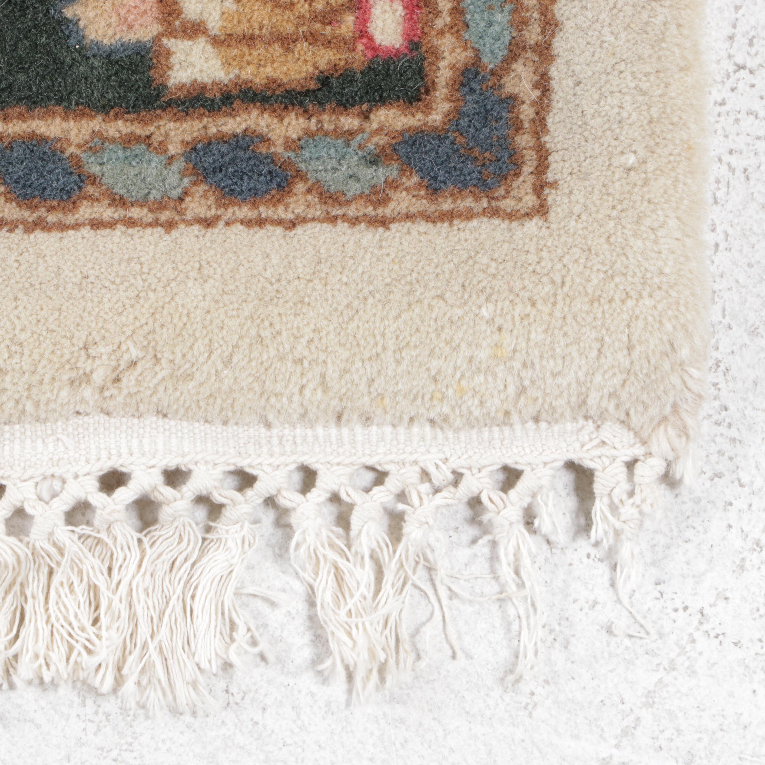 9'1 x 12'8 Hand-Knotted Sino-Persian Tabriz Room Sized Rug