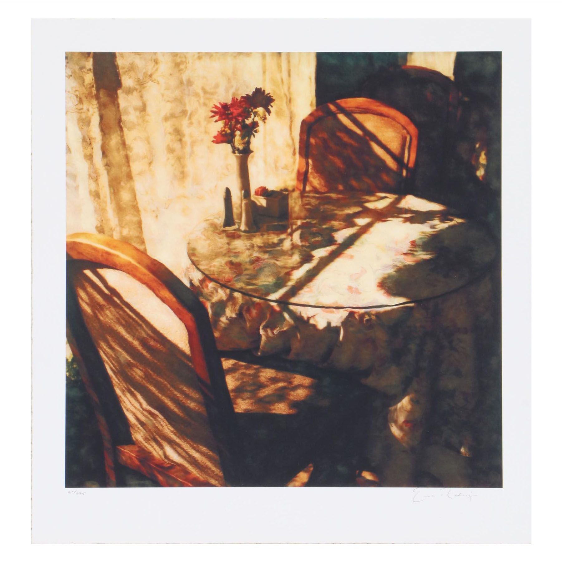 Ernesto Rodriguez Giclée "Mes Amis," 2000