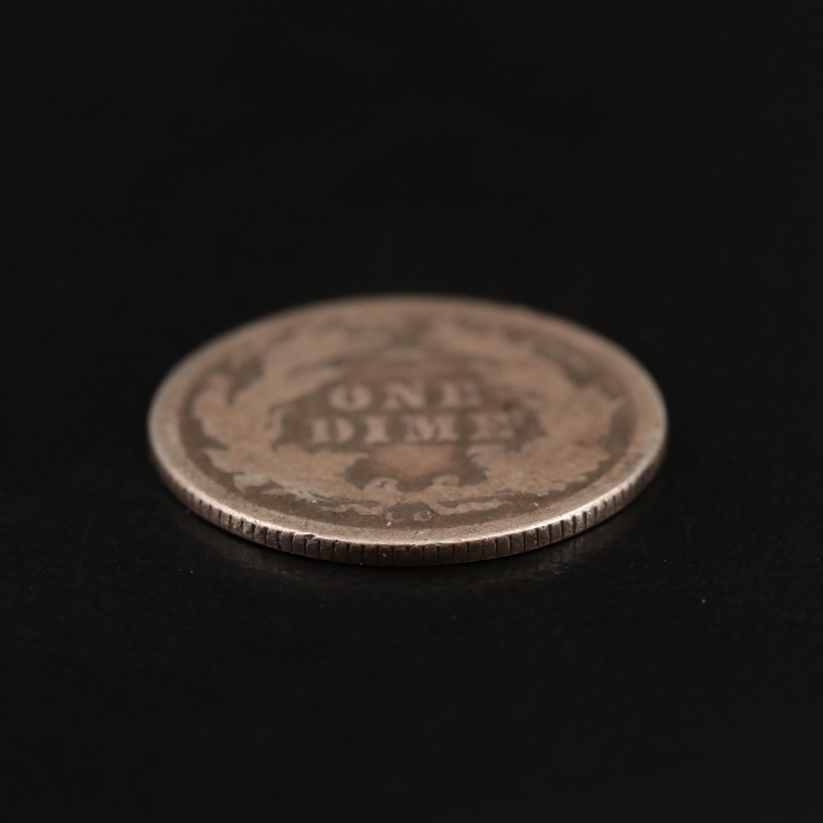 1877-CC Seated Liberty Dime