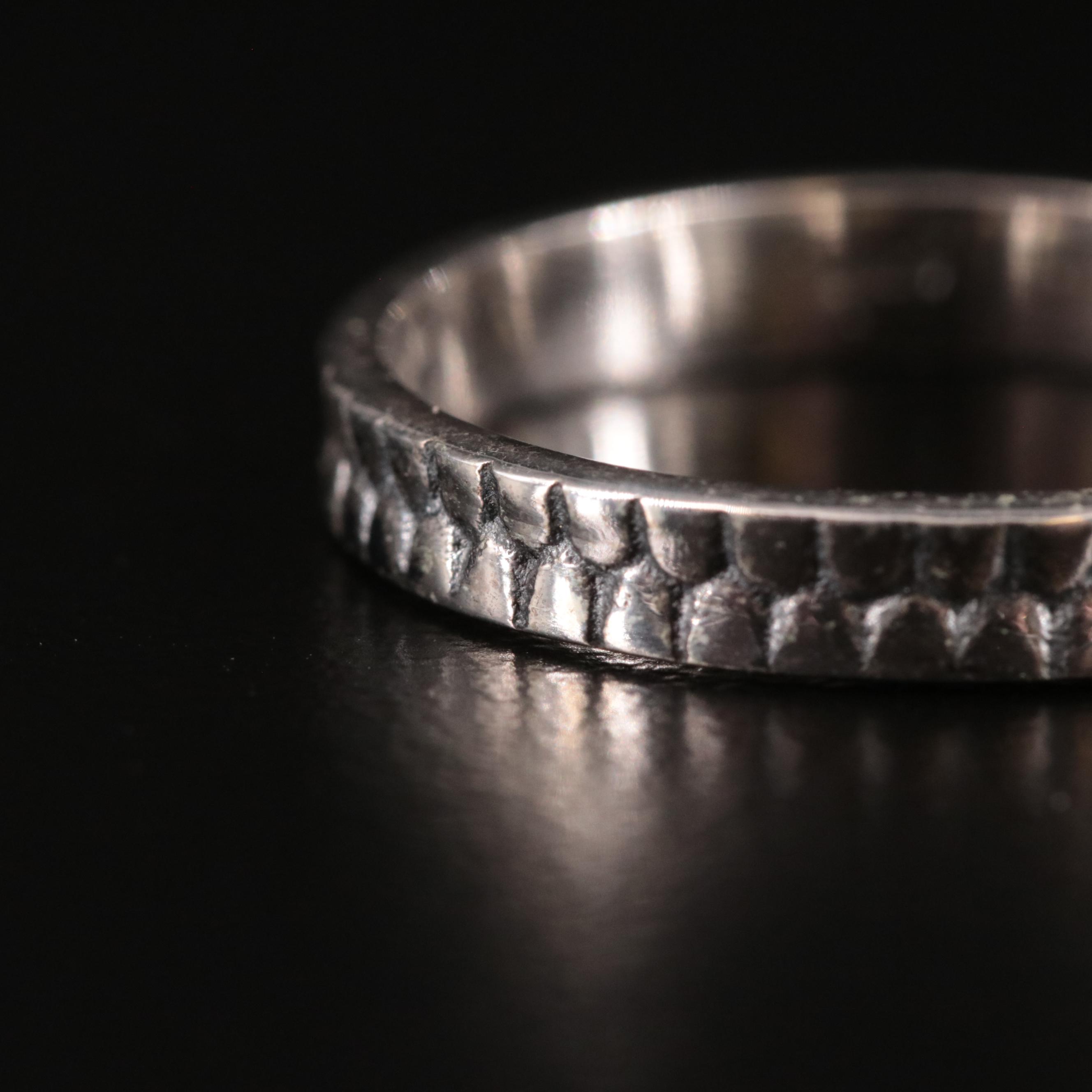 Sterling Band Ring