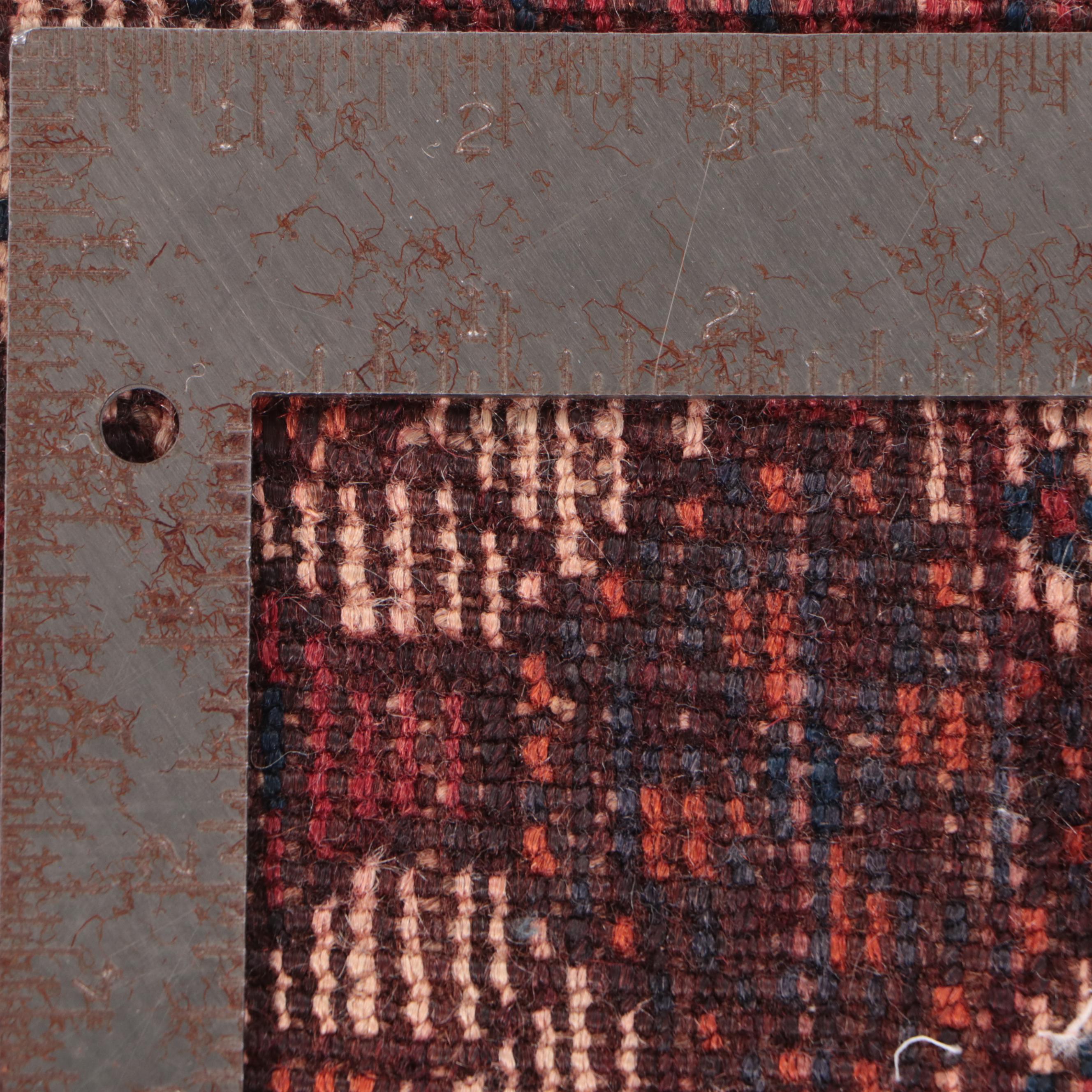 3'6 x 4'10 Hand-Knotted Persian Qashqai Accent Rug