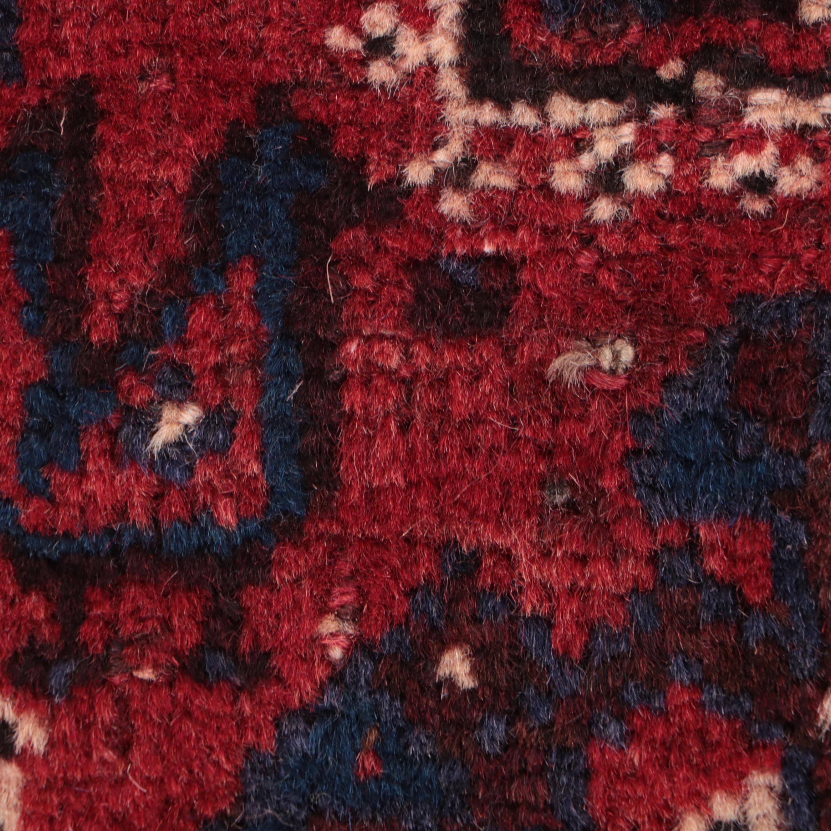 3'6 x 4'10 Hand-Knotted Persian Qashqai Accent Rug
