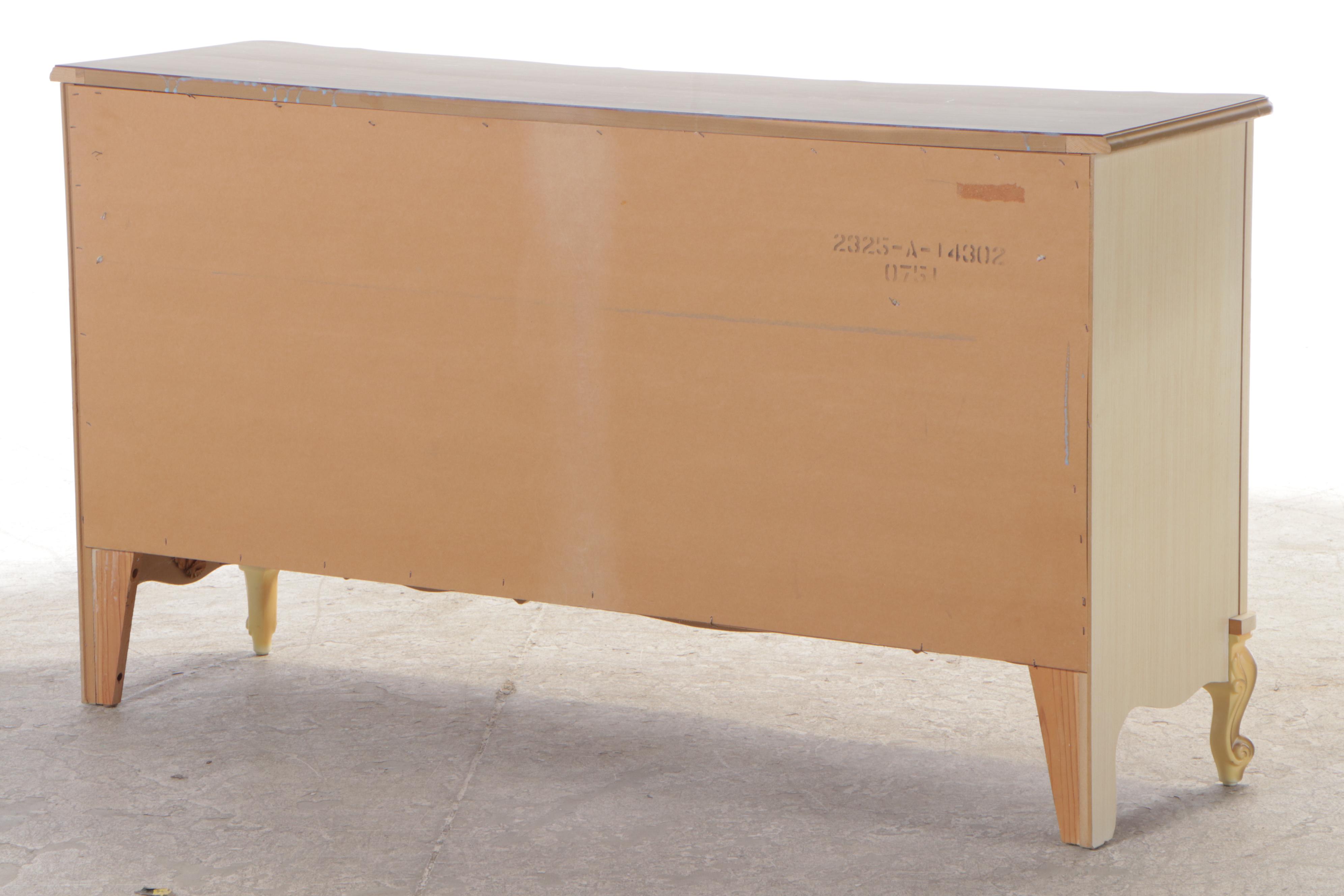 French Provincial Style Chest with Laminate Top