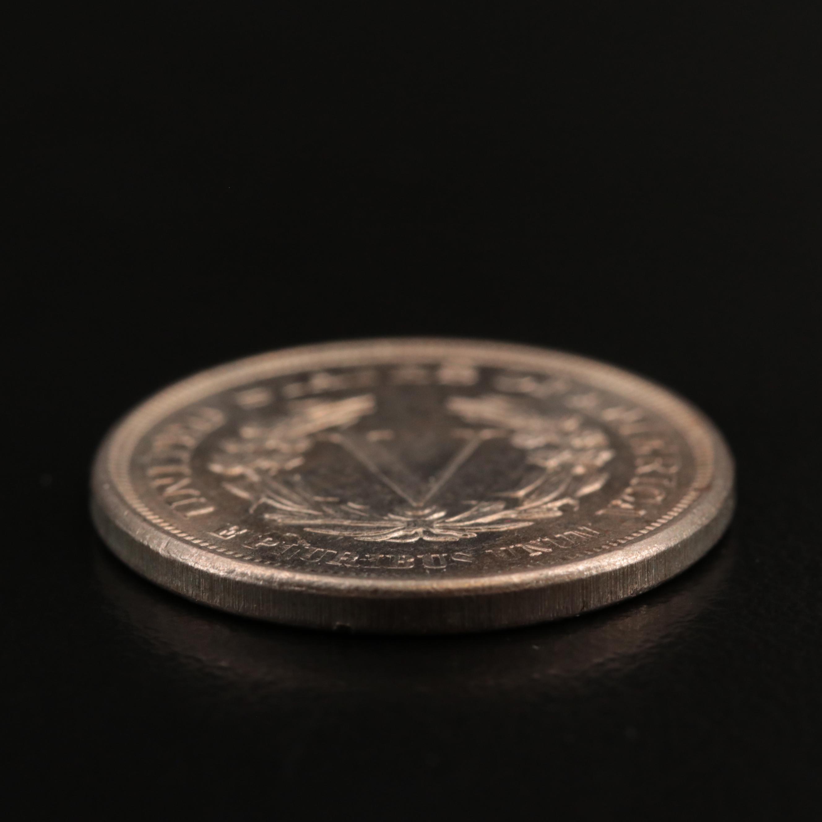 Uncirculated 1883 "No Cents" Liberty Nickel