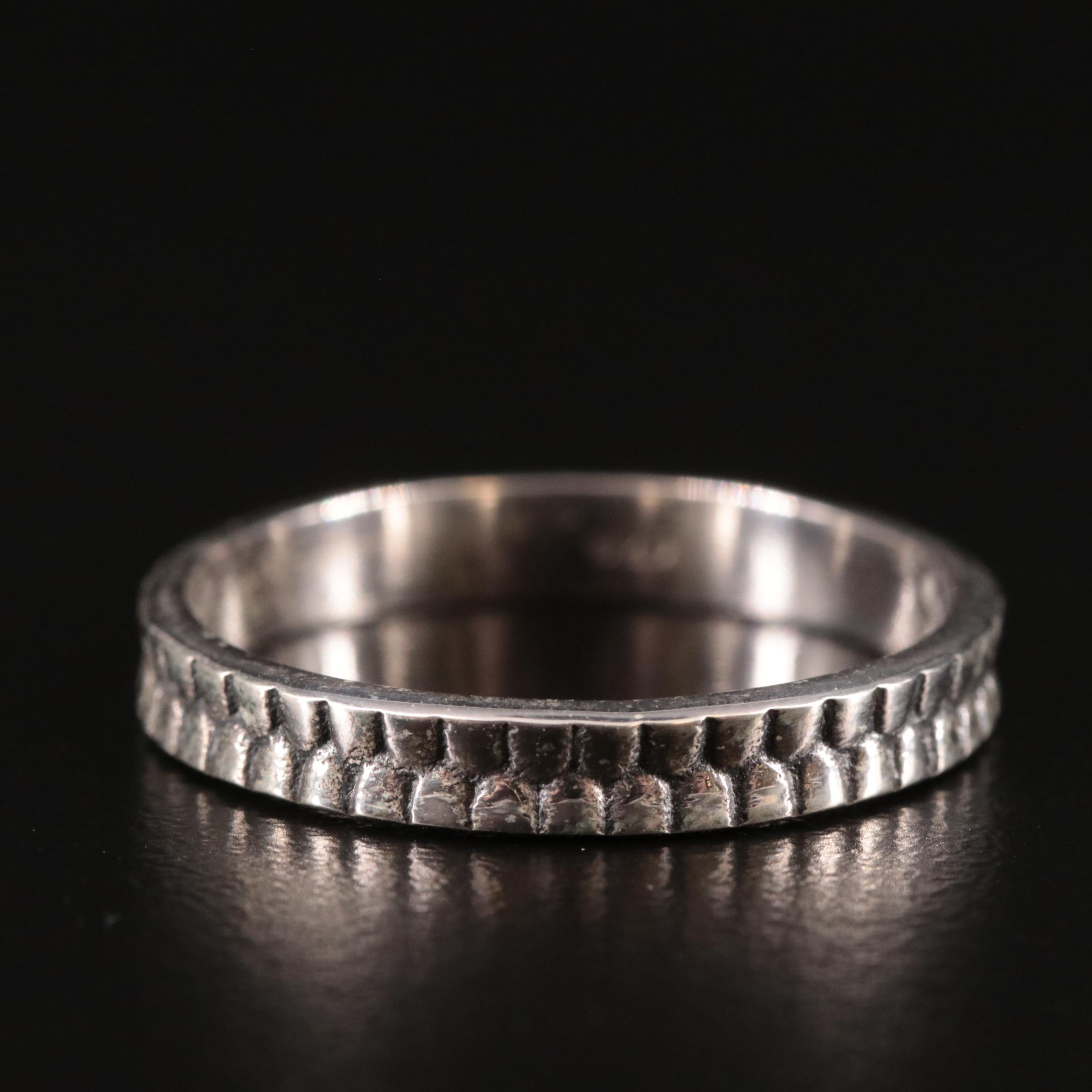Sterling Band Ring